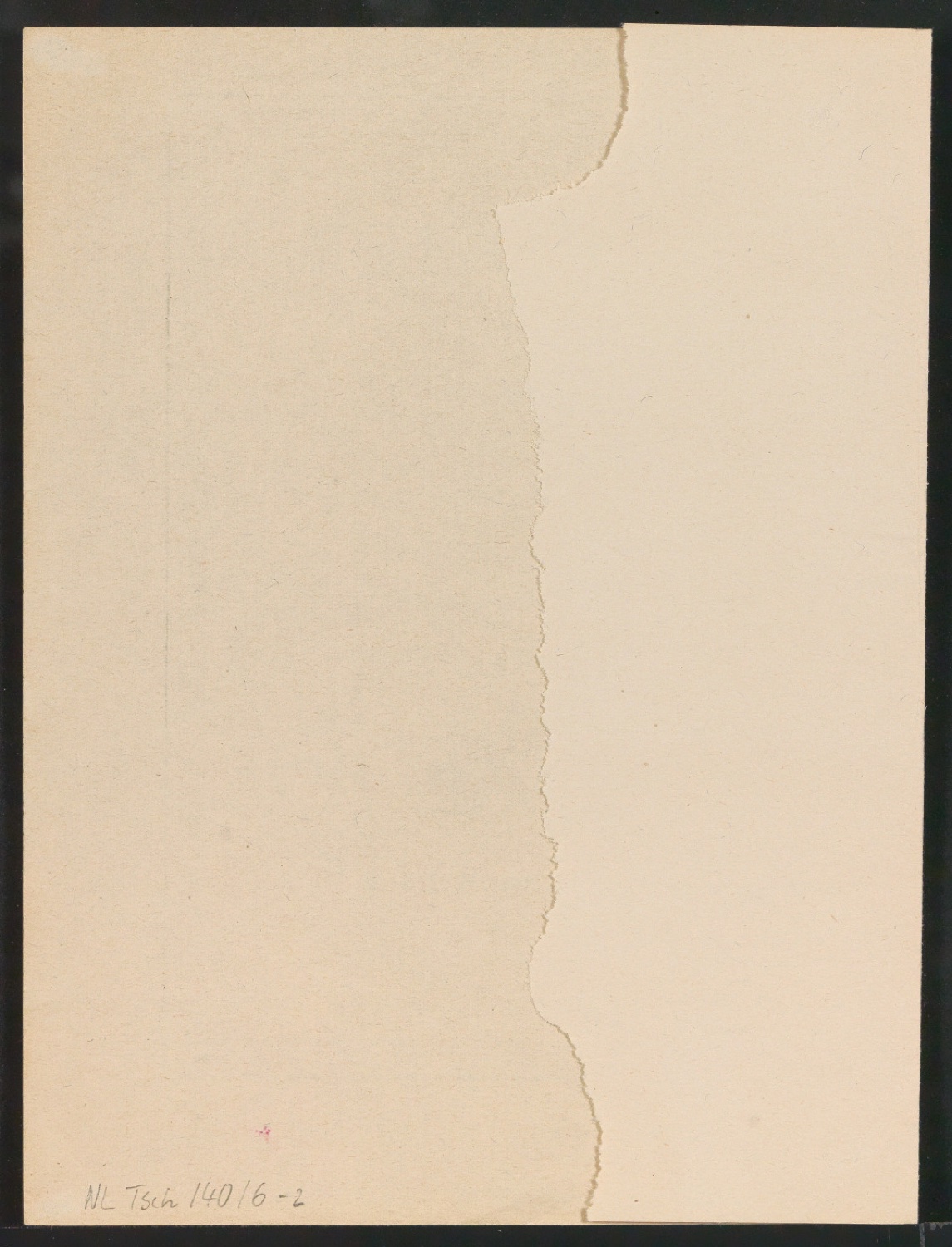 Titelblatt und Korrekturfahne Ilias und Odyssee — Blatt 2