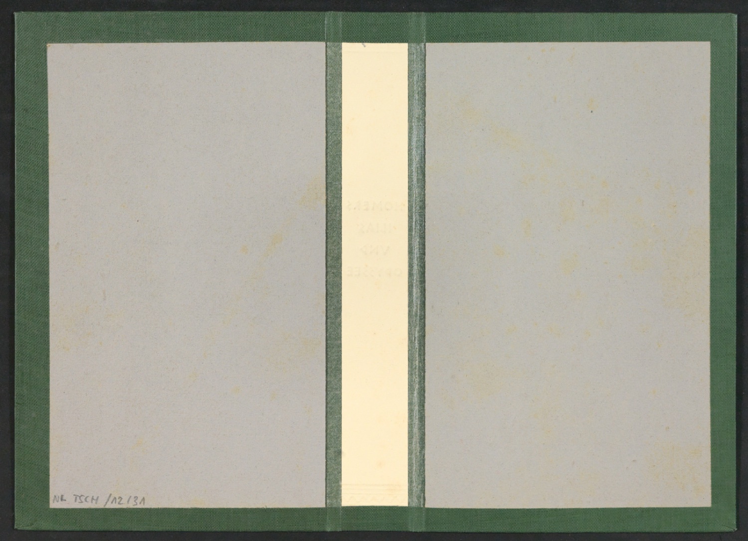 Einbanddecke für Homers Ilias und Odyssee — Blatt 2
