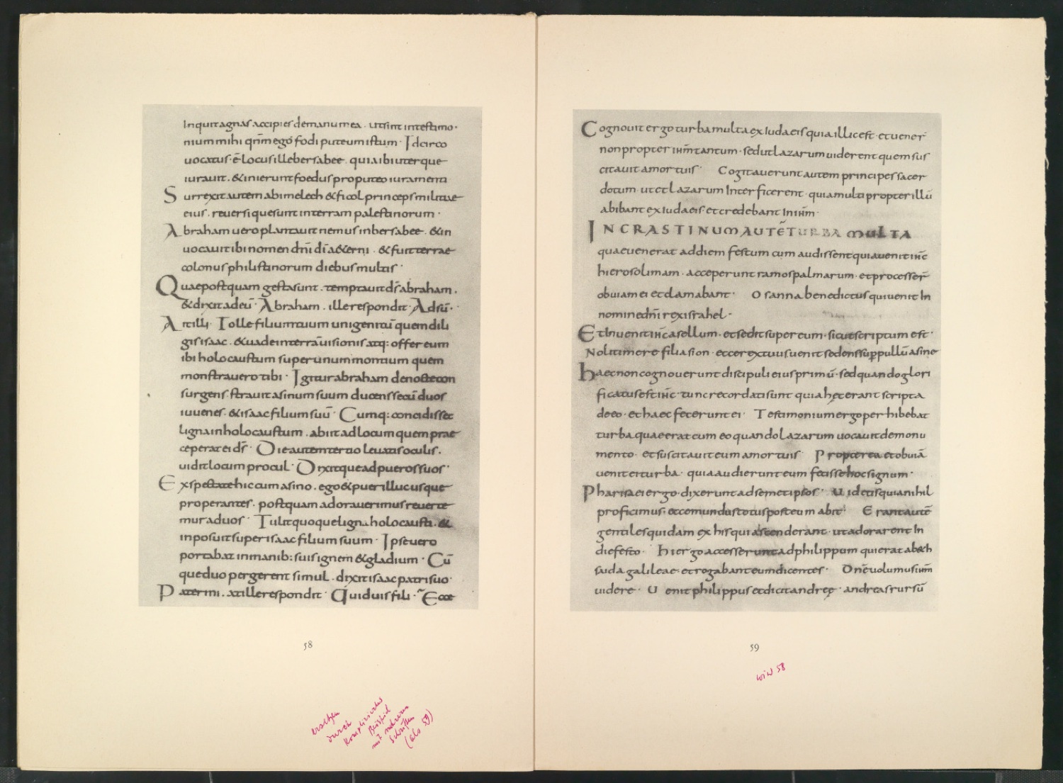 Druckfahnen der Bildtafeln für Meisterbuch der Schrift — Blatt 6