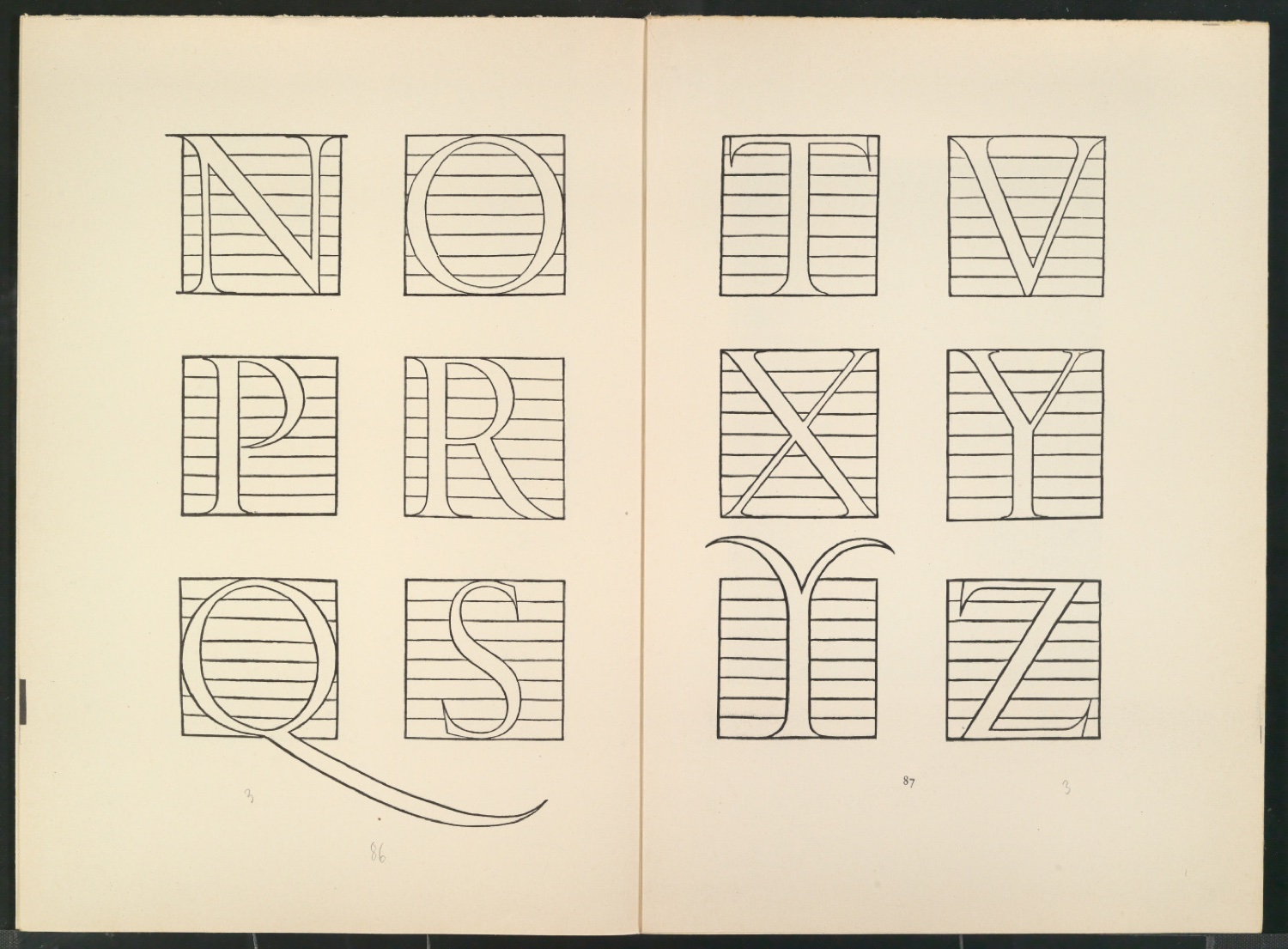 Druckfahnen der Bildtafeln für Meisterbuch der Schrift — Blatt 19