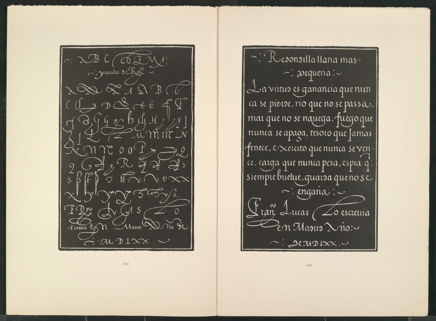 Druckfahnen der Bildtafeln für Meisterbuch der Schrift — Blatt 26