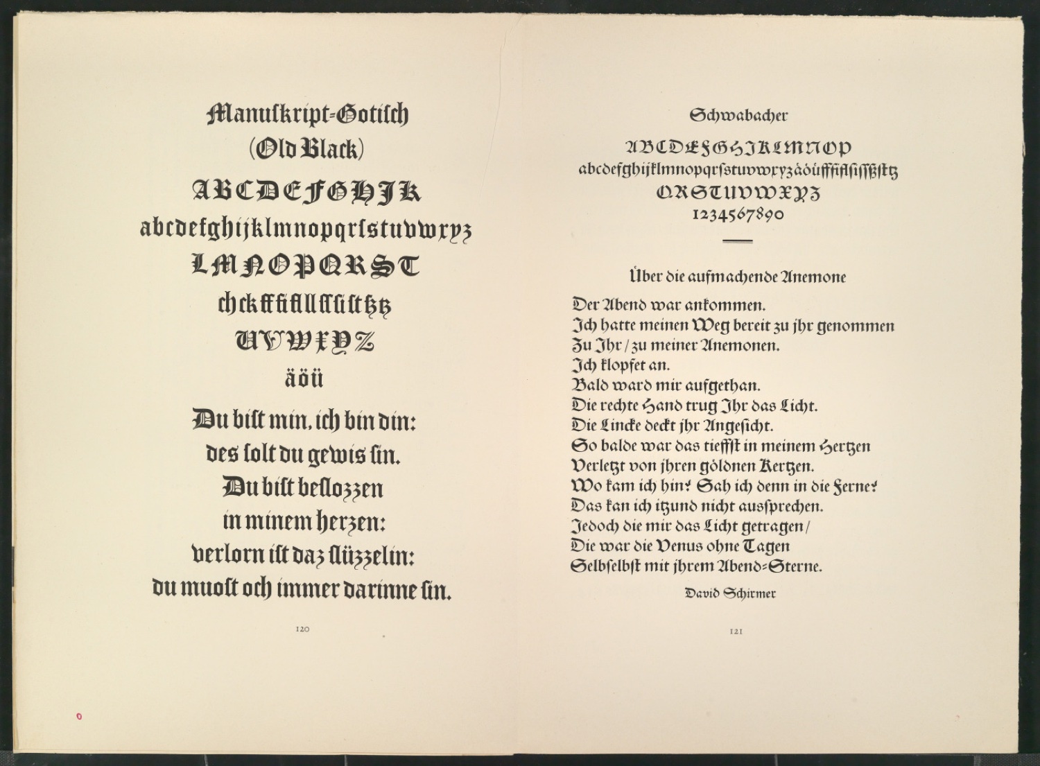 Druckfahnen der Bildtafeln für Meisterbuch der Schrift — Blatt 34