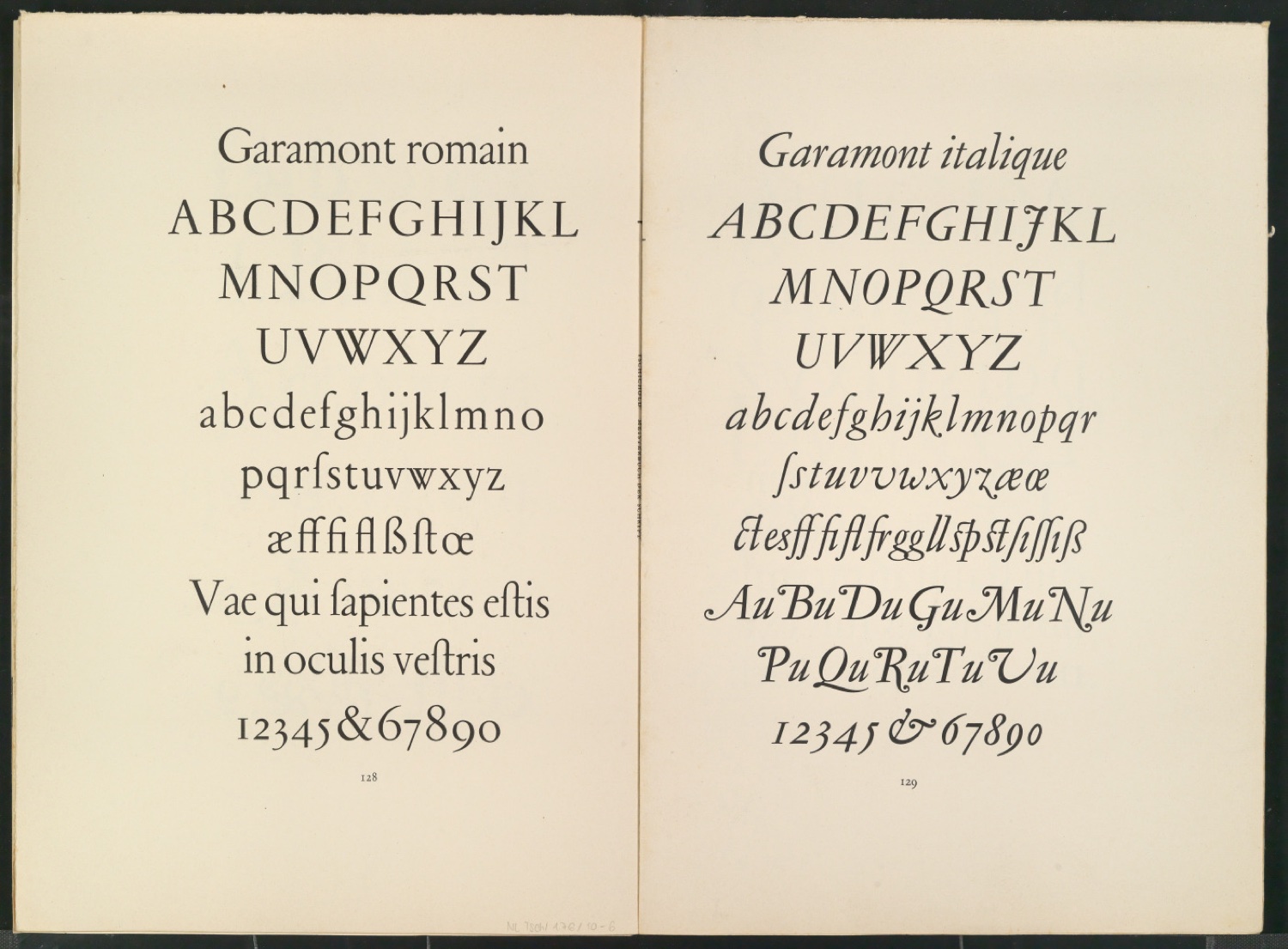 Druckfahnen der Bildtafeln für Meisterbuch der Schrift — Blatt 37