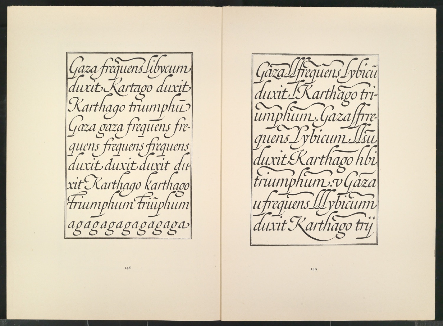 Druckfahnen der Bildtafeln für Meisterbuch der Schrift — Blatt 47
