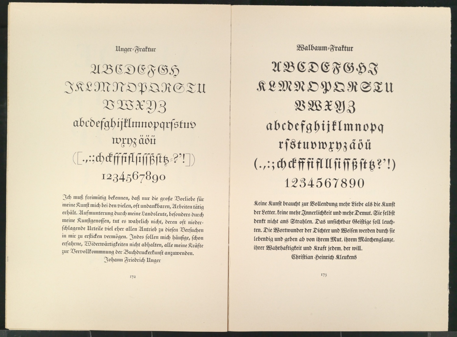 Druckfahnen der Bildtafeln für Meisterbuch der Schrift — Blatt 56