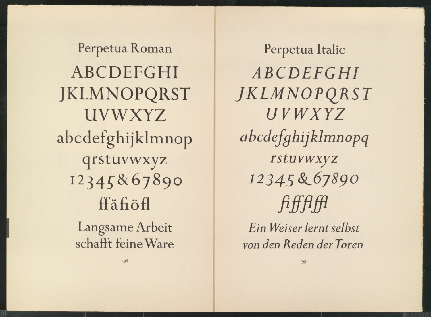Druckfahnen der Bildtafeln für Meisterbuch der Schrift — Blatt 69