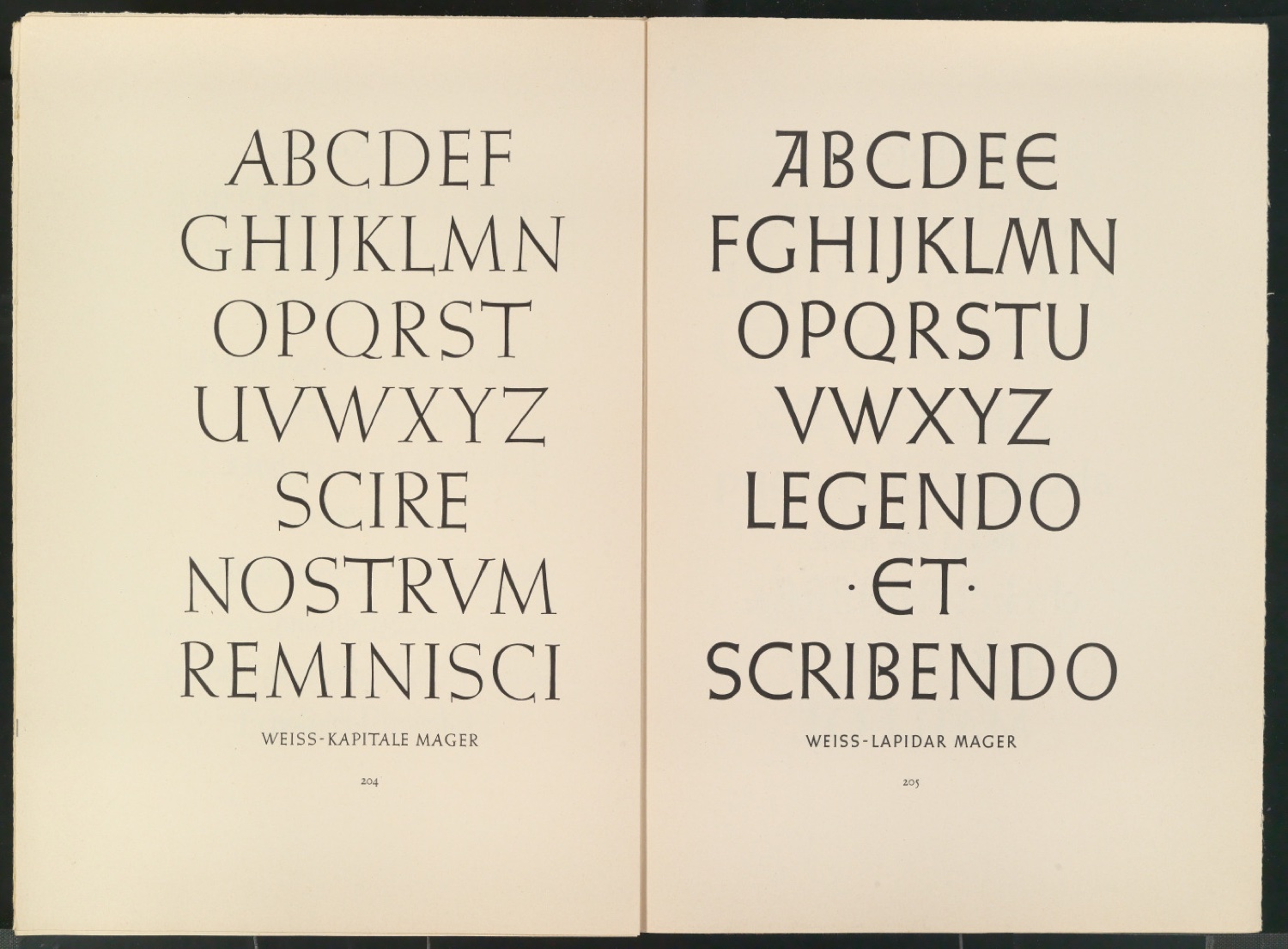 Druckfahnen der Bildtafeln für Meisterbuch der Schrift — Blatt 72