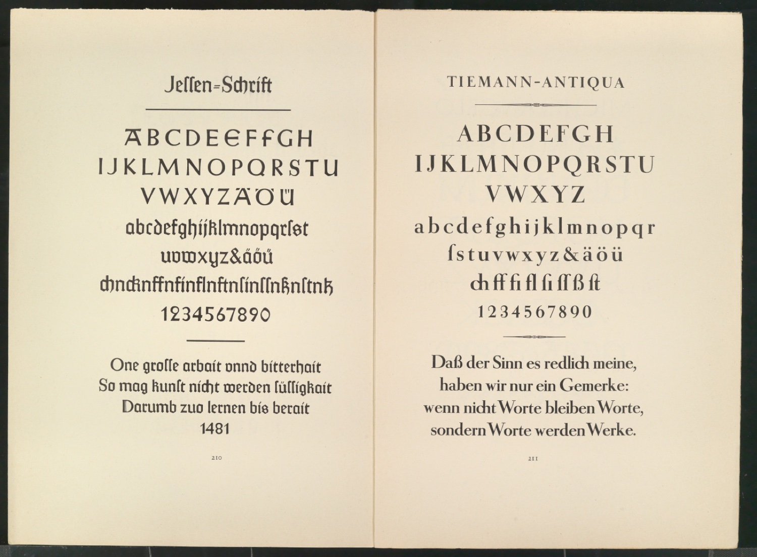 Druckfahnen der Bildtafeln für Meisterbuch der Schrift — Blatt 75