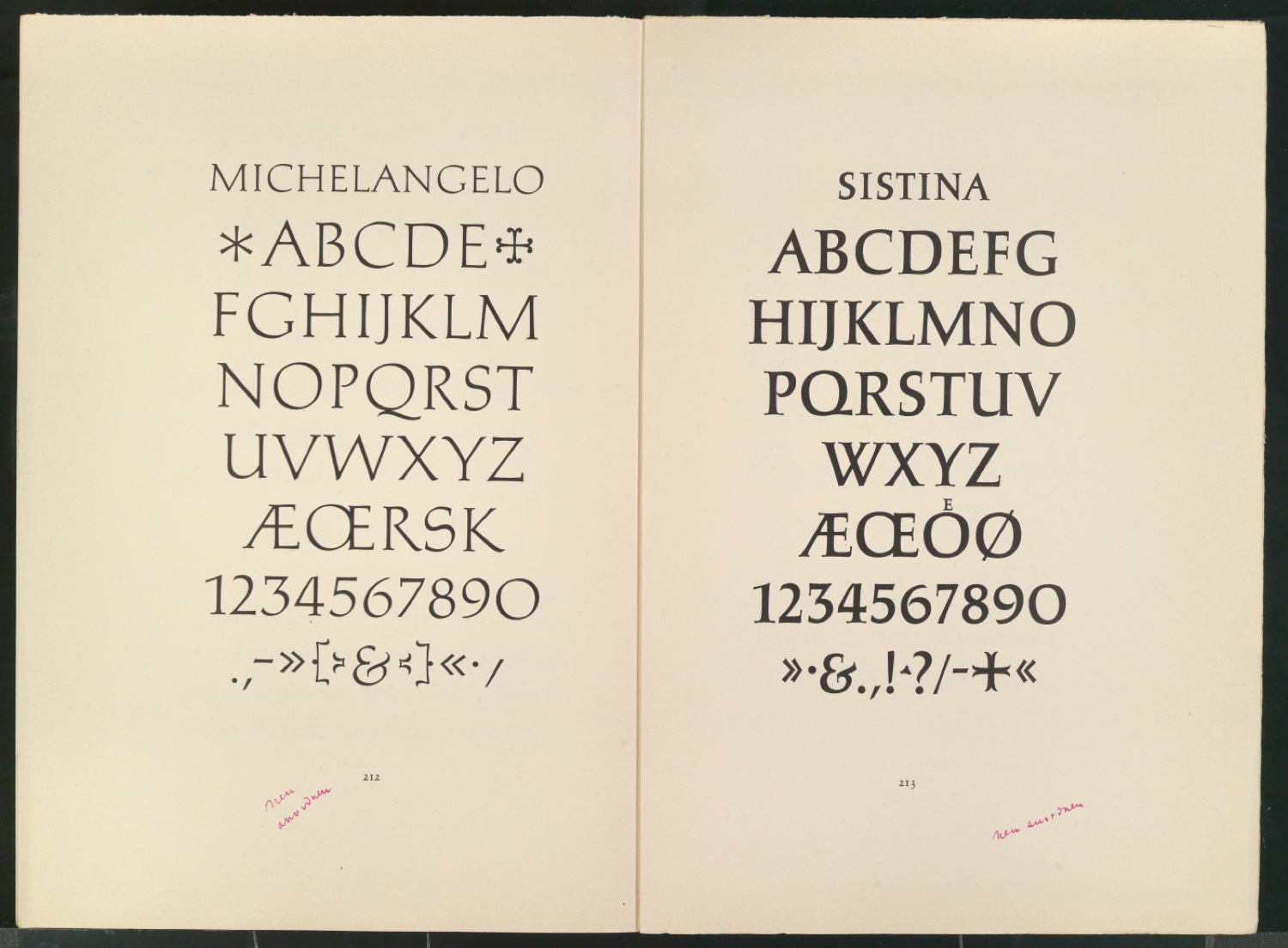 Druckfahnen der Bildtafeln für Meisterbuch der Schrift — Blatt 76