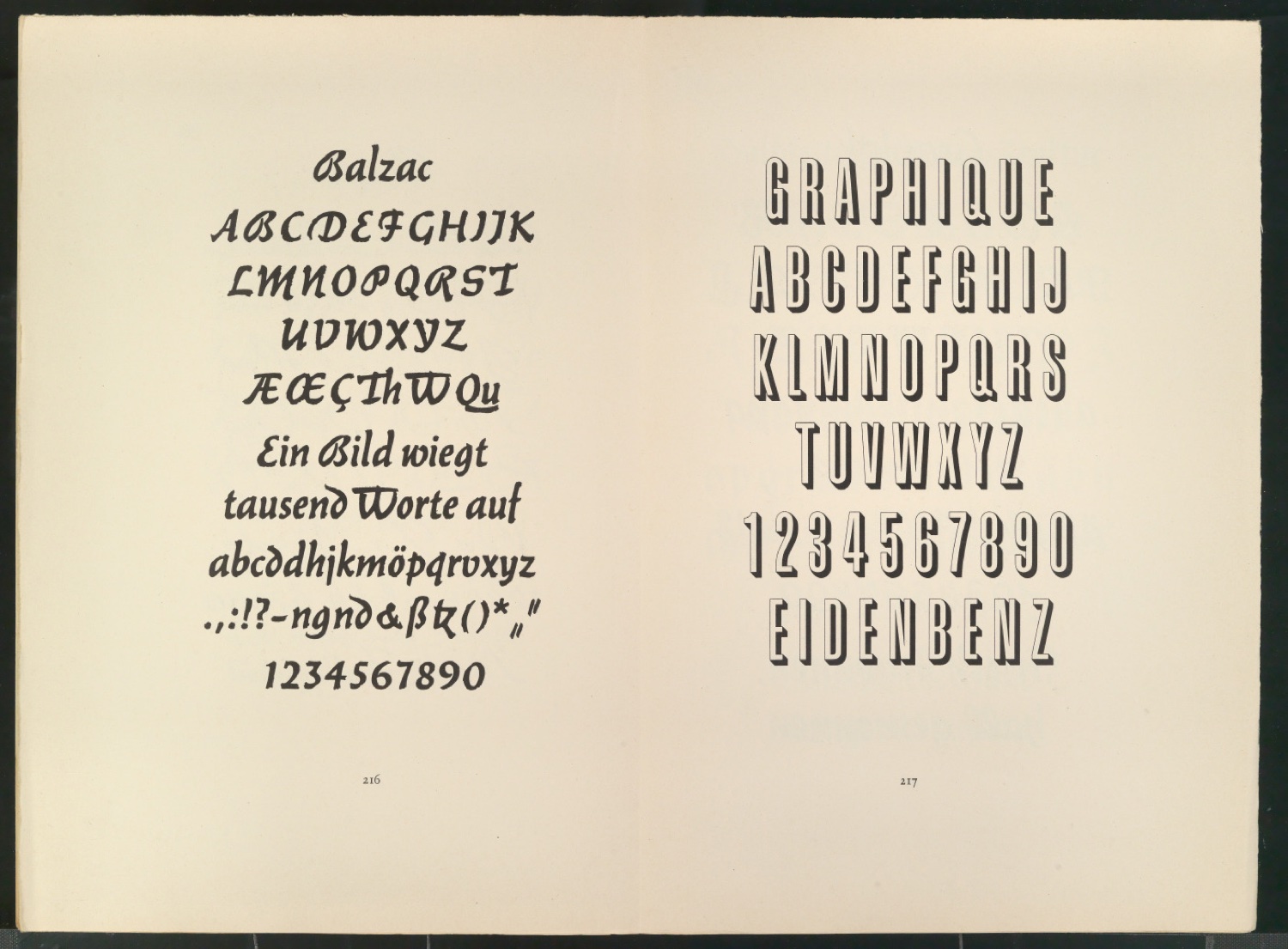 Druckfahnen der Bildtafeln für Meisterbuch der Schrift — Blatt 78
