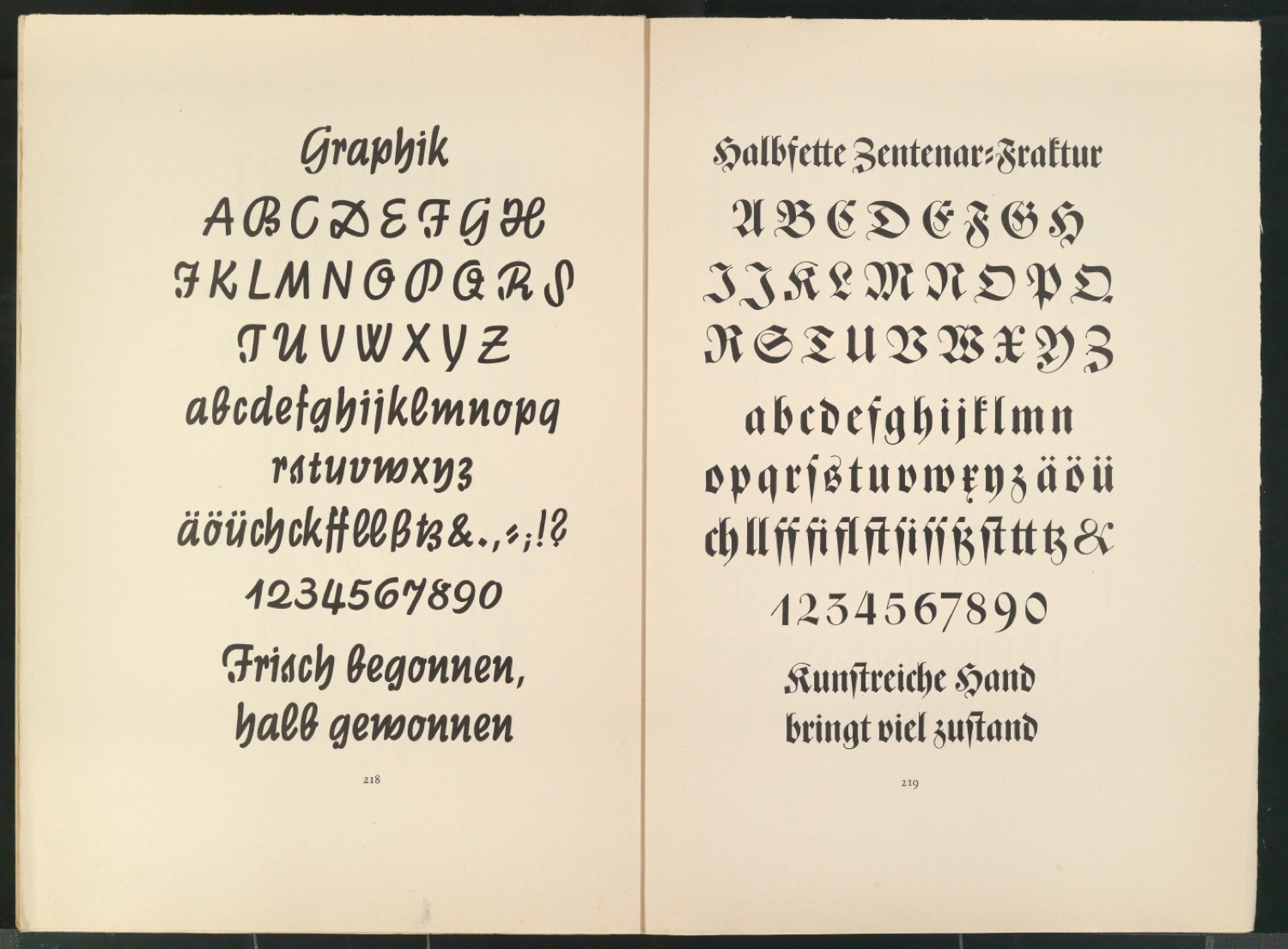 Druckfahnen der Bildtafeln für Meisterbuch der Schrift — Blatt 79