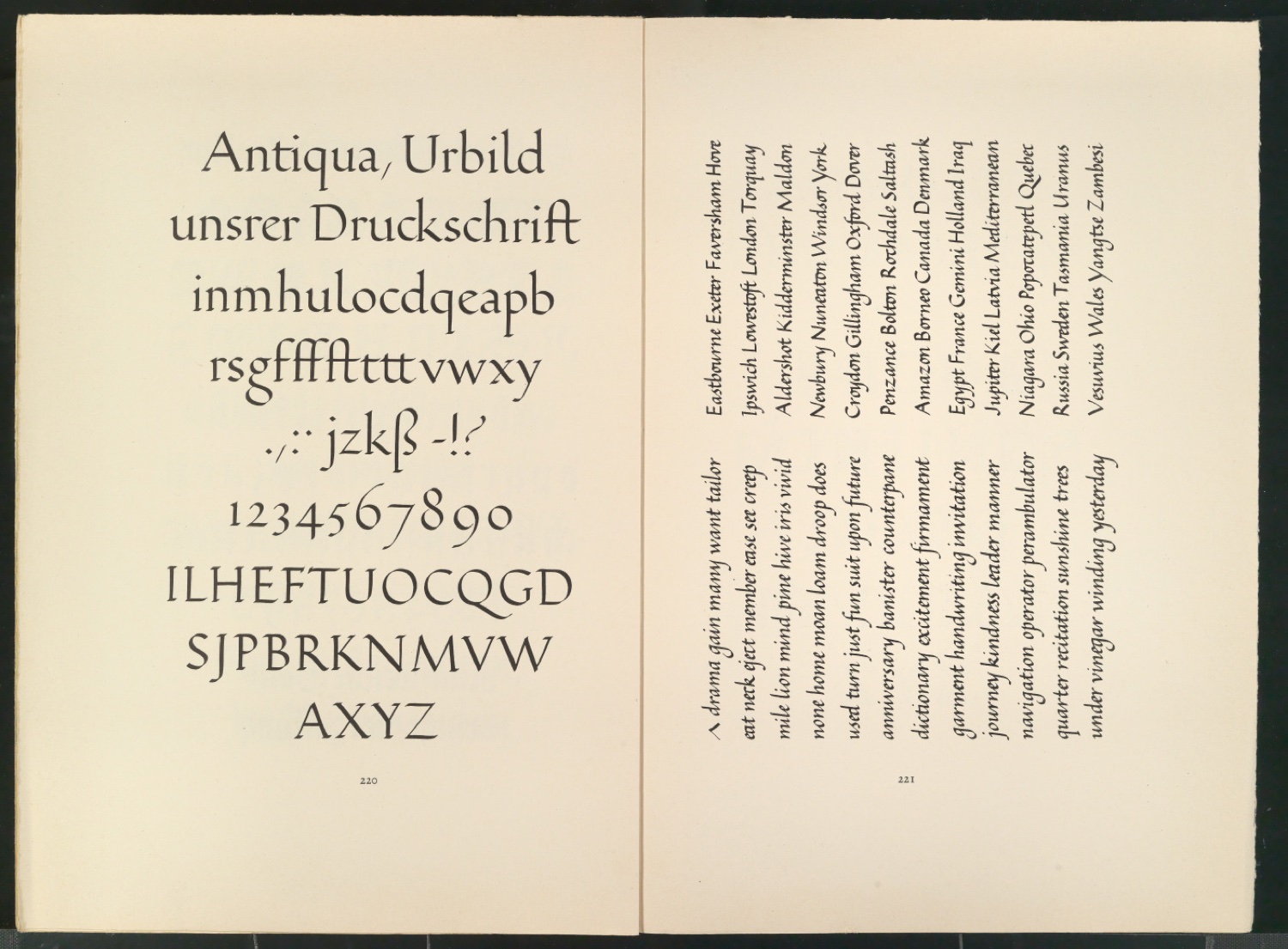 Druckfahnen der Bildtafeln für Meisterbuch der Schrift — Blatt 80