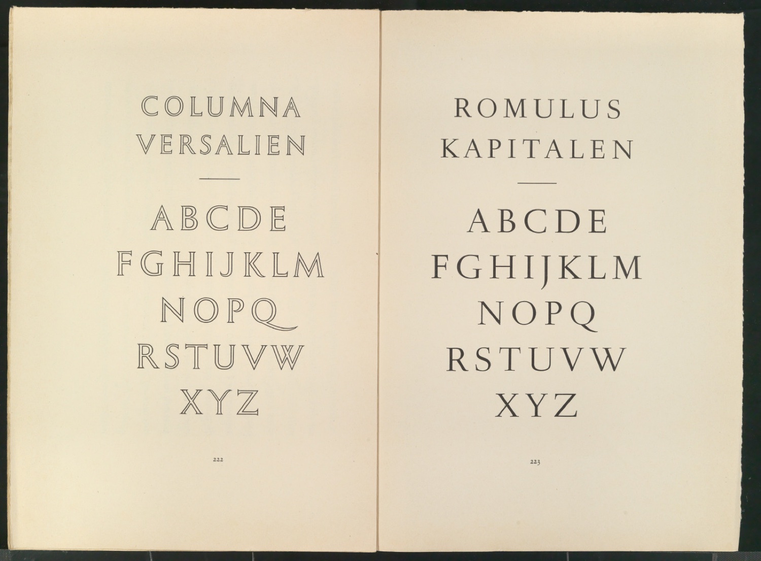 Druckfahnen der Bildtafeln für Meisterbuch der Schrift — Blatt 81