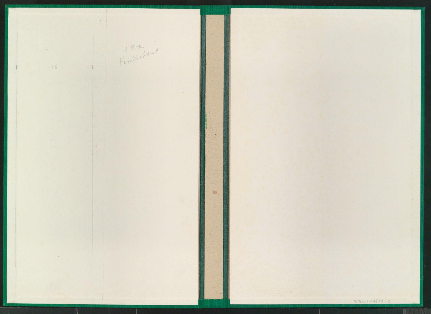 Einbanddecke für Meisterbuch der Schrift — Blatt 2