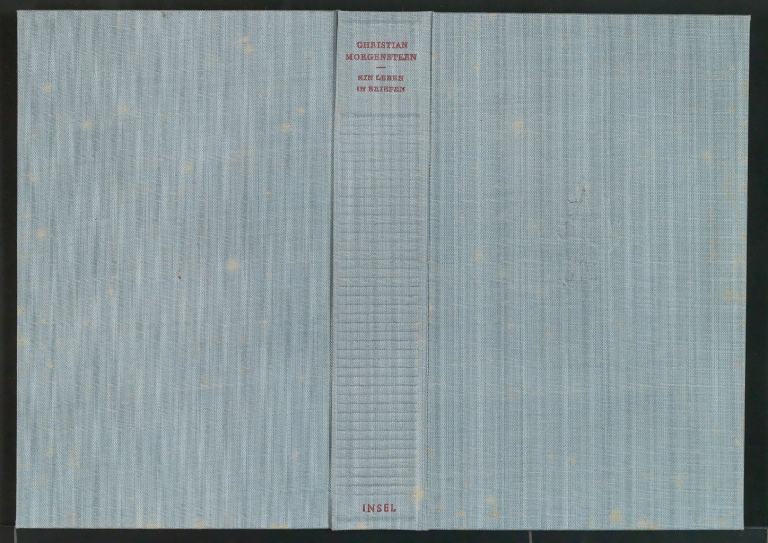 Einbanddecke für Ein Leben in Briefen — Blatt 1