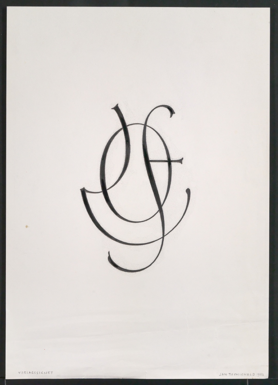 Probedruck von Verlegermarke für Office du Livre — Blatt 1