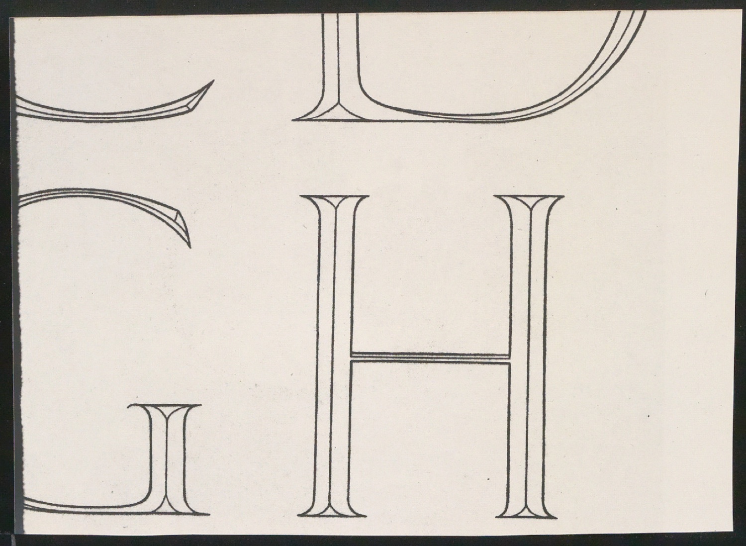Vorarbeiten, Notizen und Entwürfe von Illustrationen für Meisterbuch der Schrift — Blatt 3