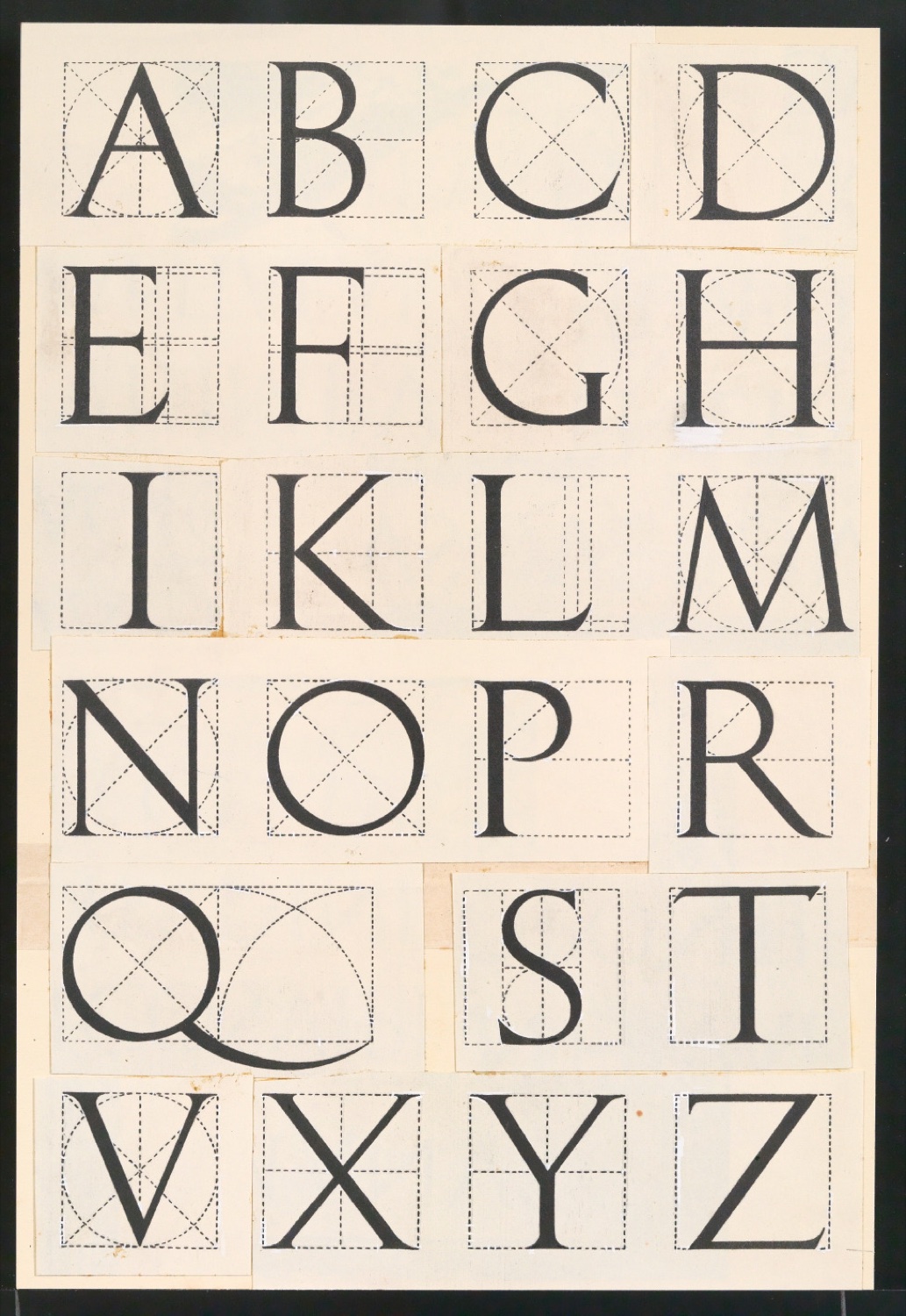 Vorarbeiten, Notizen und Entwürfe von Illustrationen für Meisterbuch der Schrift — Blatt 13