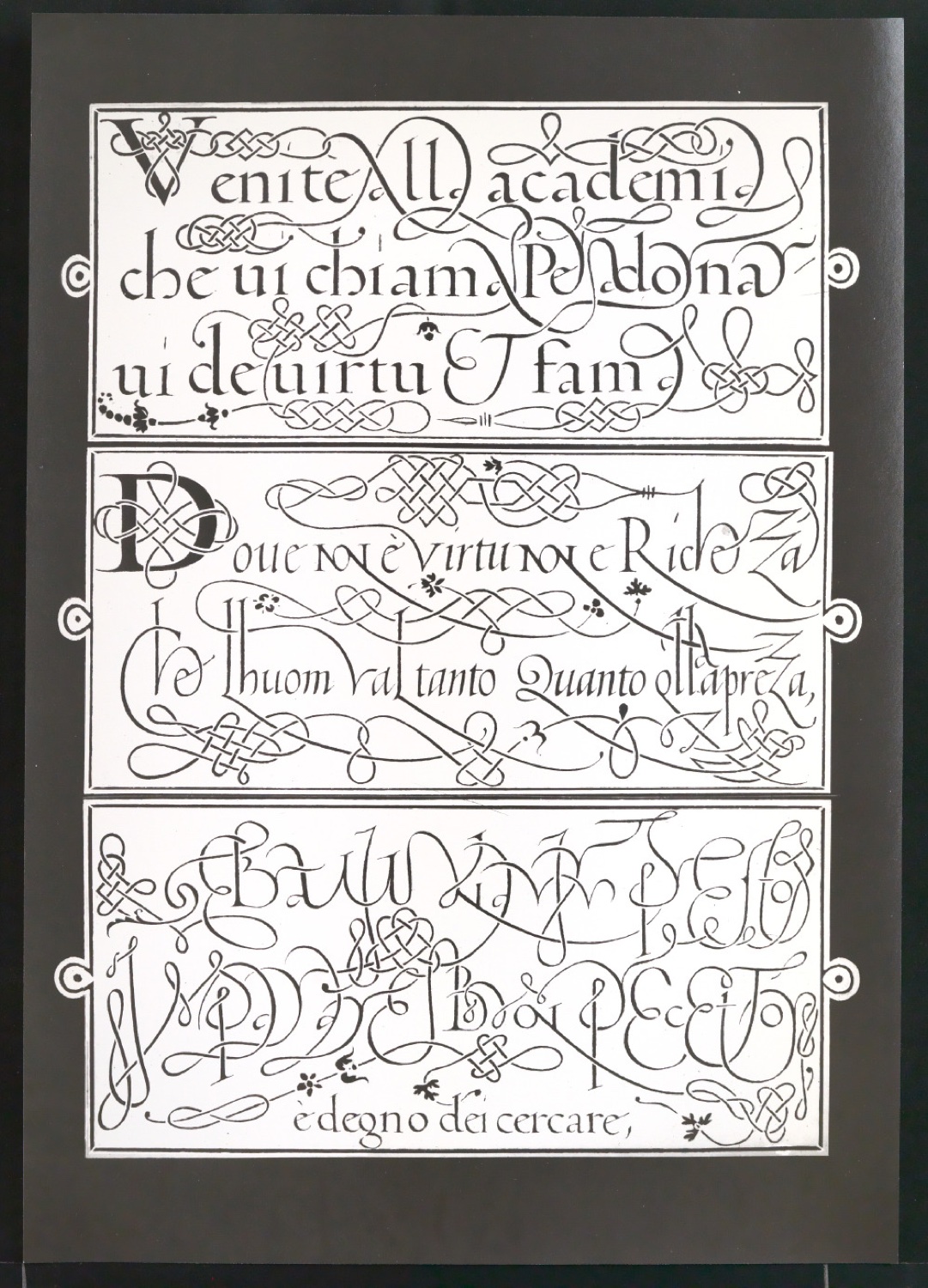Korrigierte Fotokopien von Illustrationen für Meisterbuch der Schrift — Blatt 13