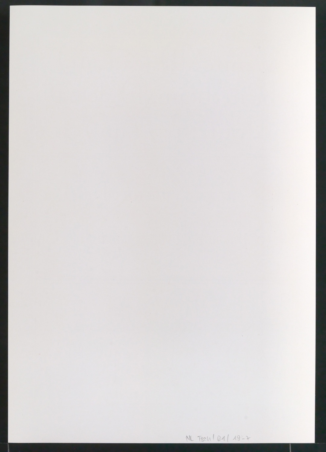 Korrigierte Fotokopien von Illustrationen für Meisterbuch der Schrift — Blatt 14