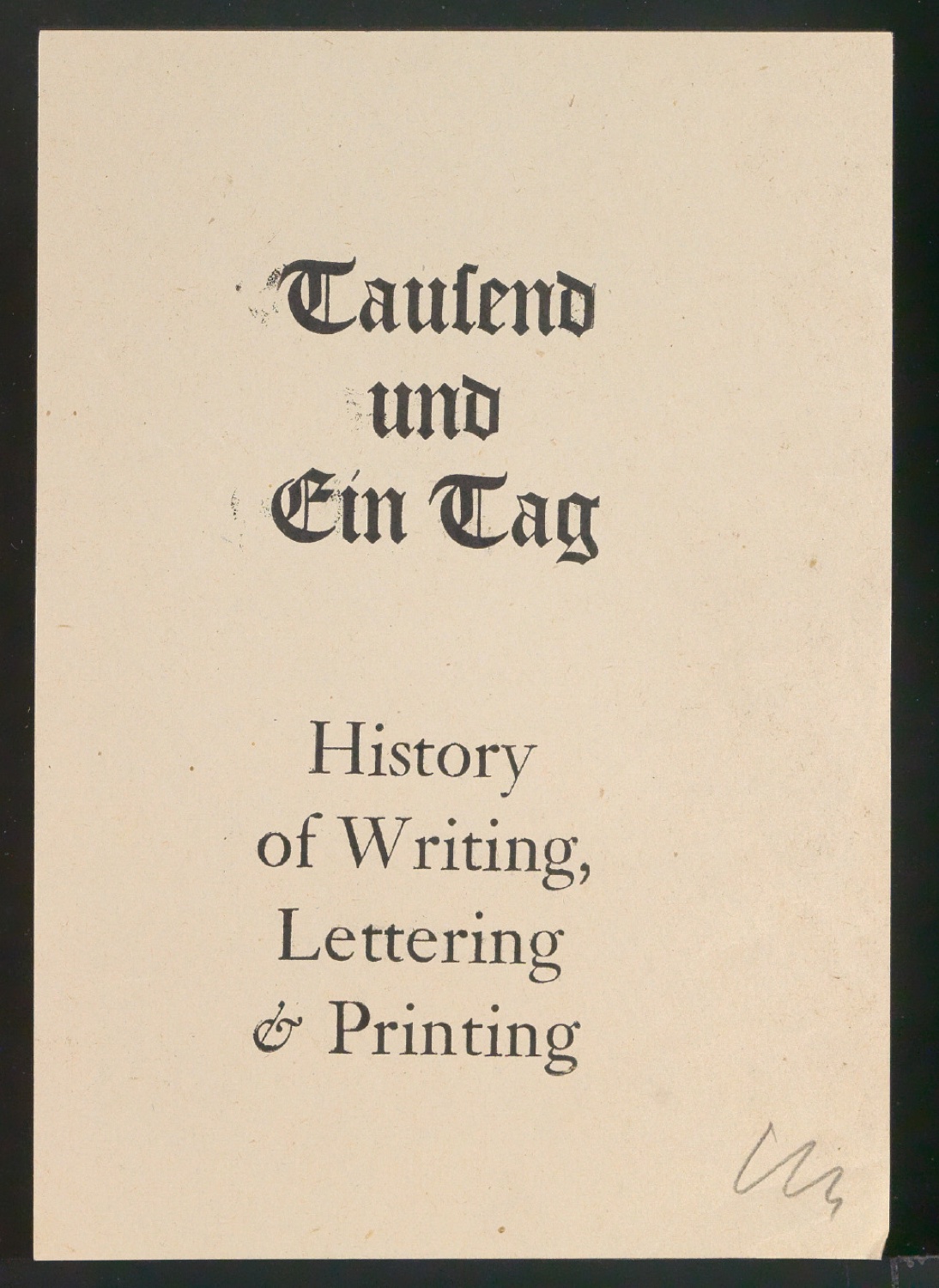 Blattsammlung zum Meisterbuch der Schrift — Blatt 39