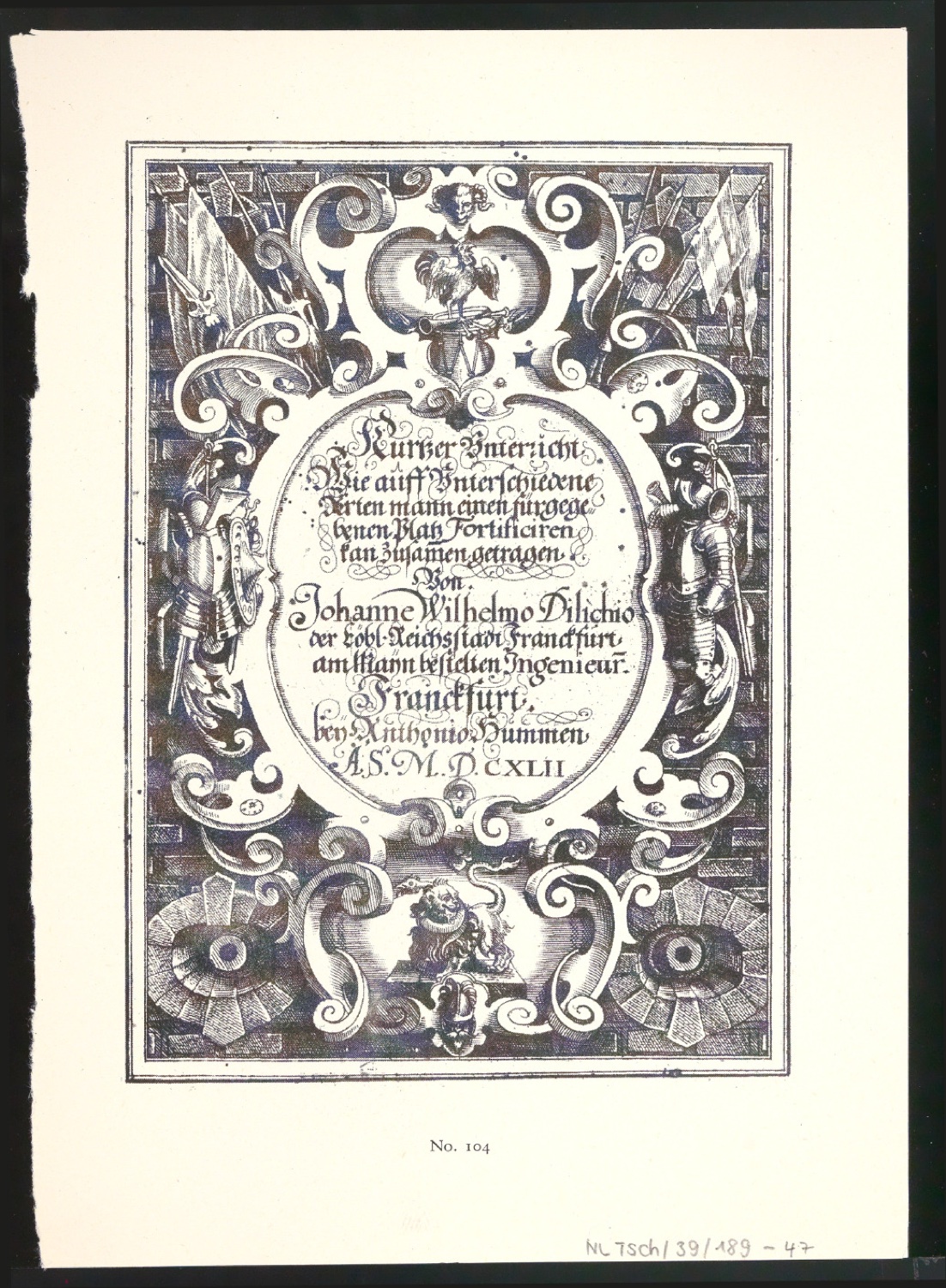 Blattsammlung zum Meisterbuch der Schrift — Blatt 96