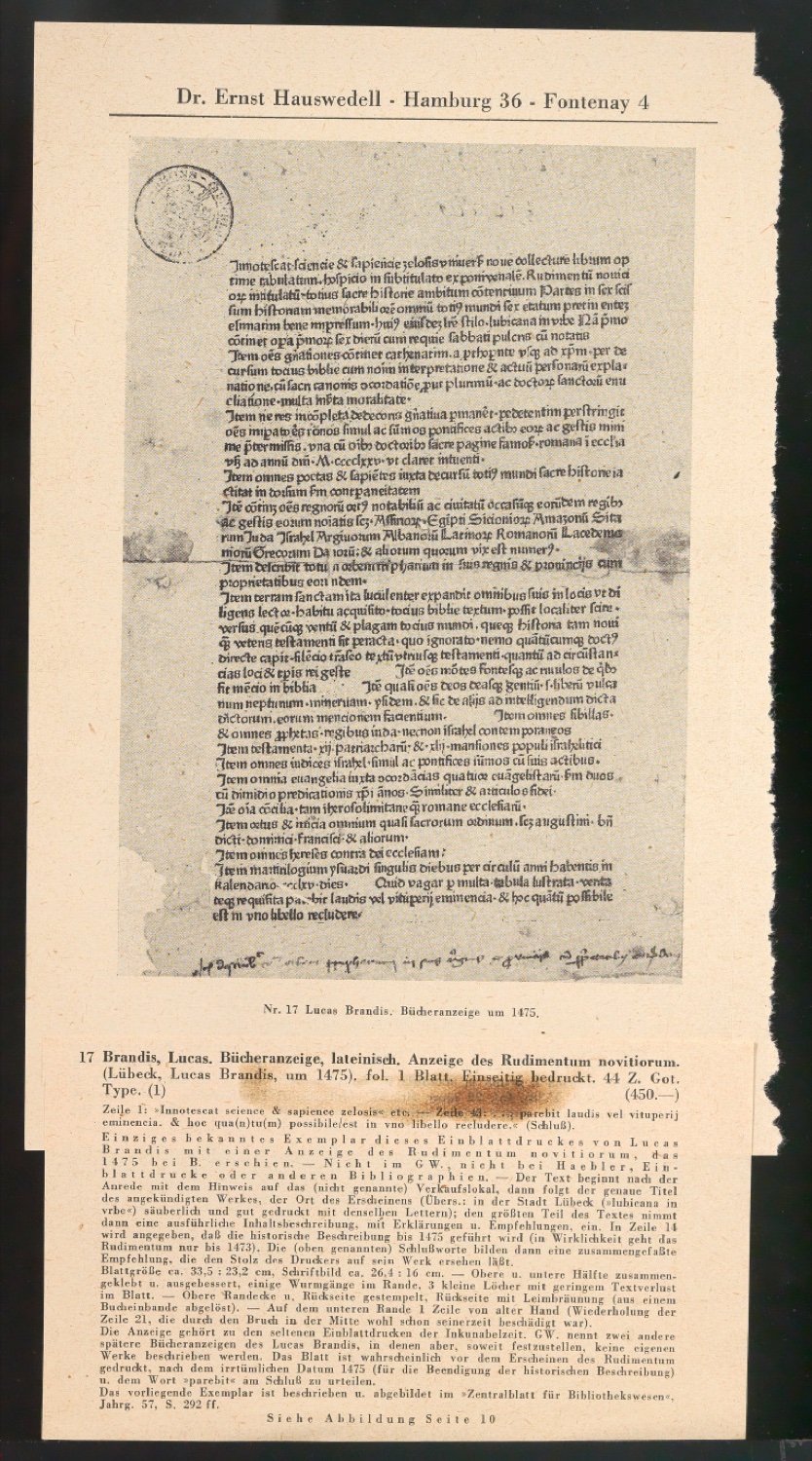 Blattsammlung zum Meisterbuch der Schrift — Blatt 113