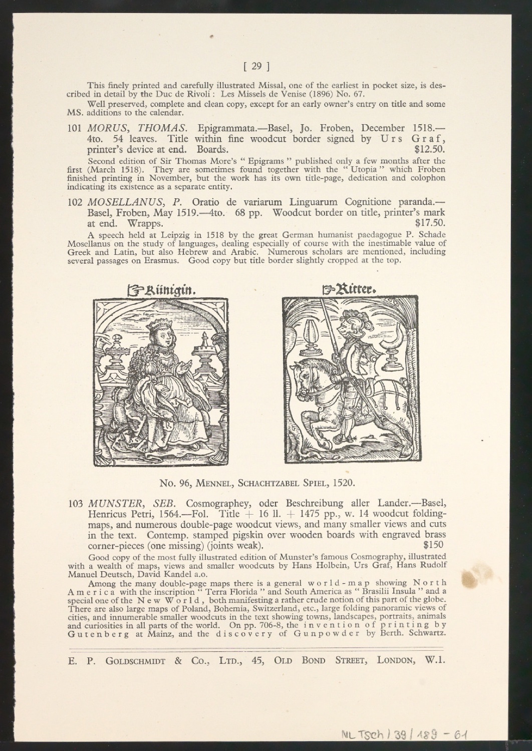 Blattsammlung zum Meisterbuch der Schrift — Blatt 124