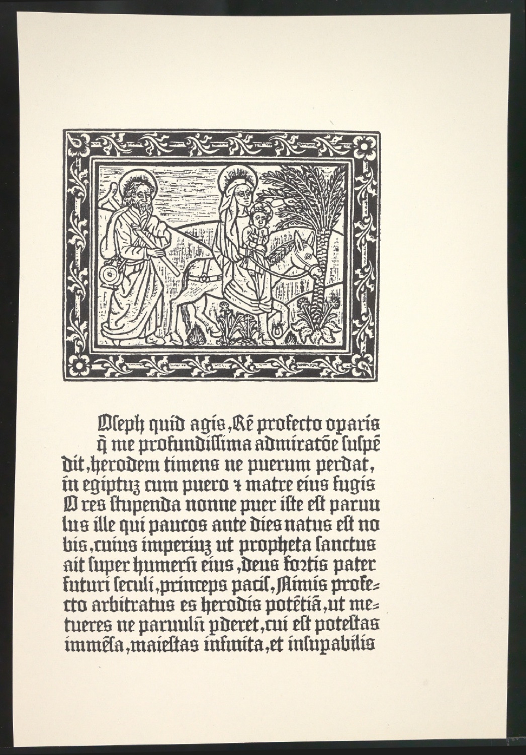 Probedrucke von Bildtafeln für Meisterbuch der Schrift — Blatt 11