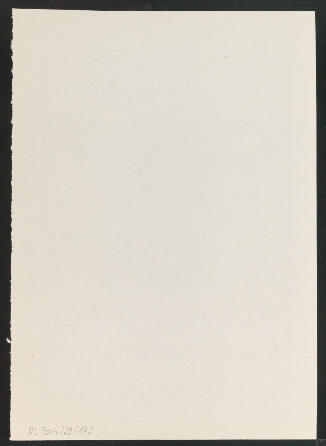 Probedrucke von Bildtafeln für Meisterbuch der Schrift — Blatt 30
