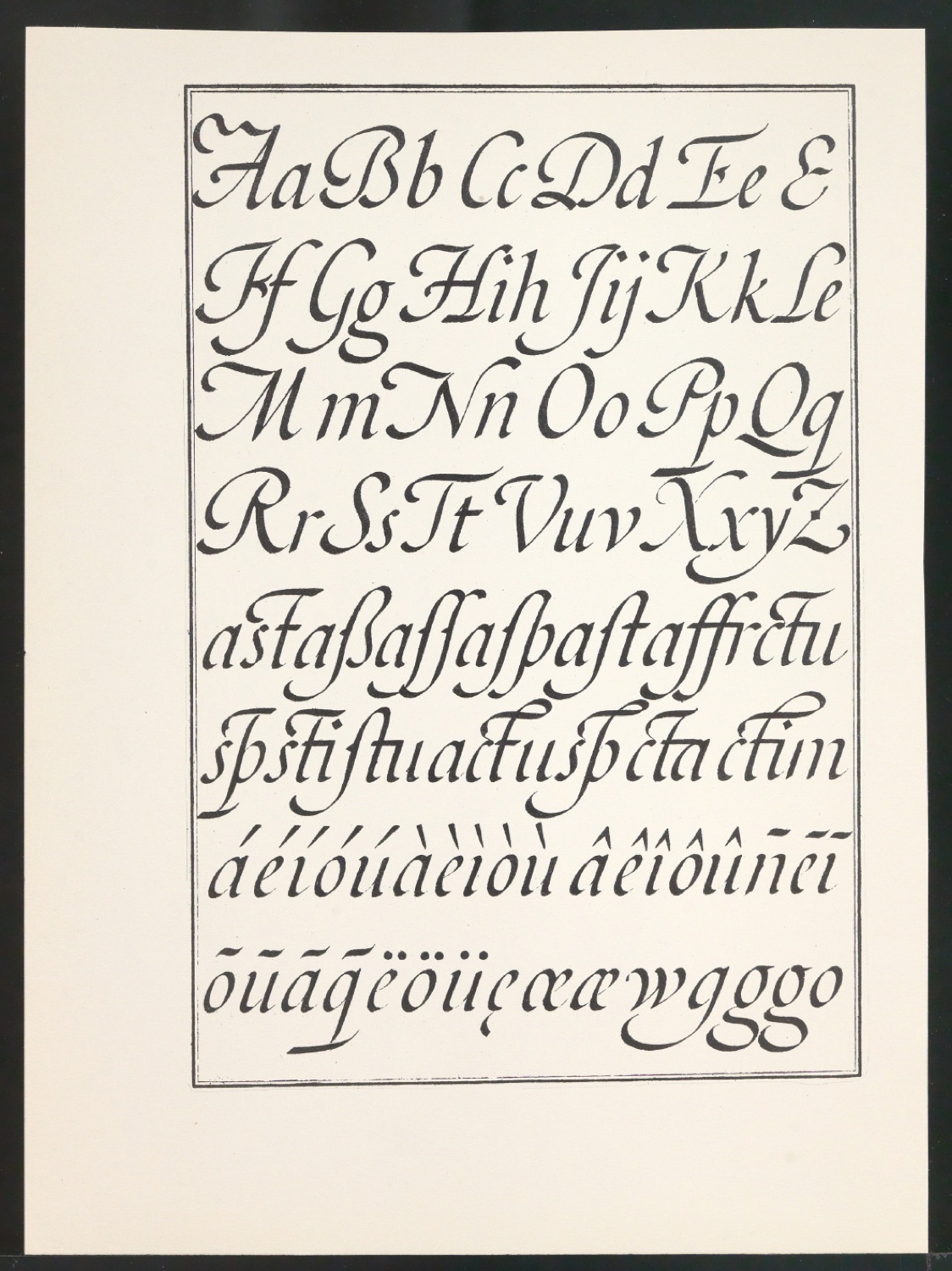 Probedrucke von Bildtafeln für Meisterbuch der Schrift — Blatt 31