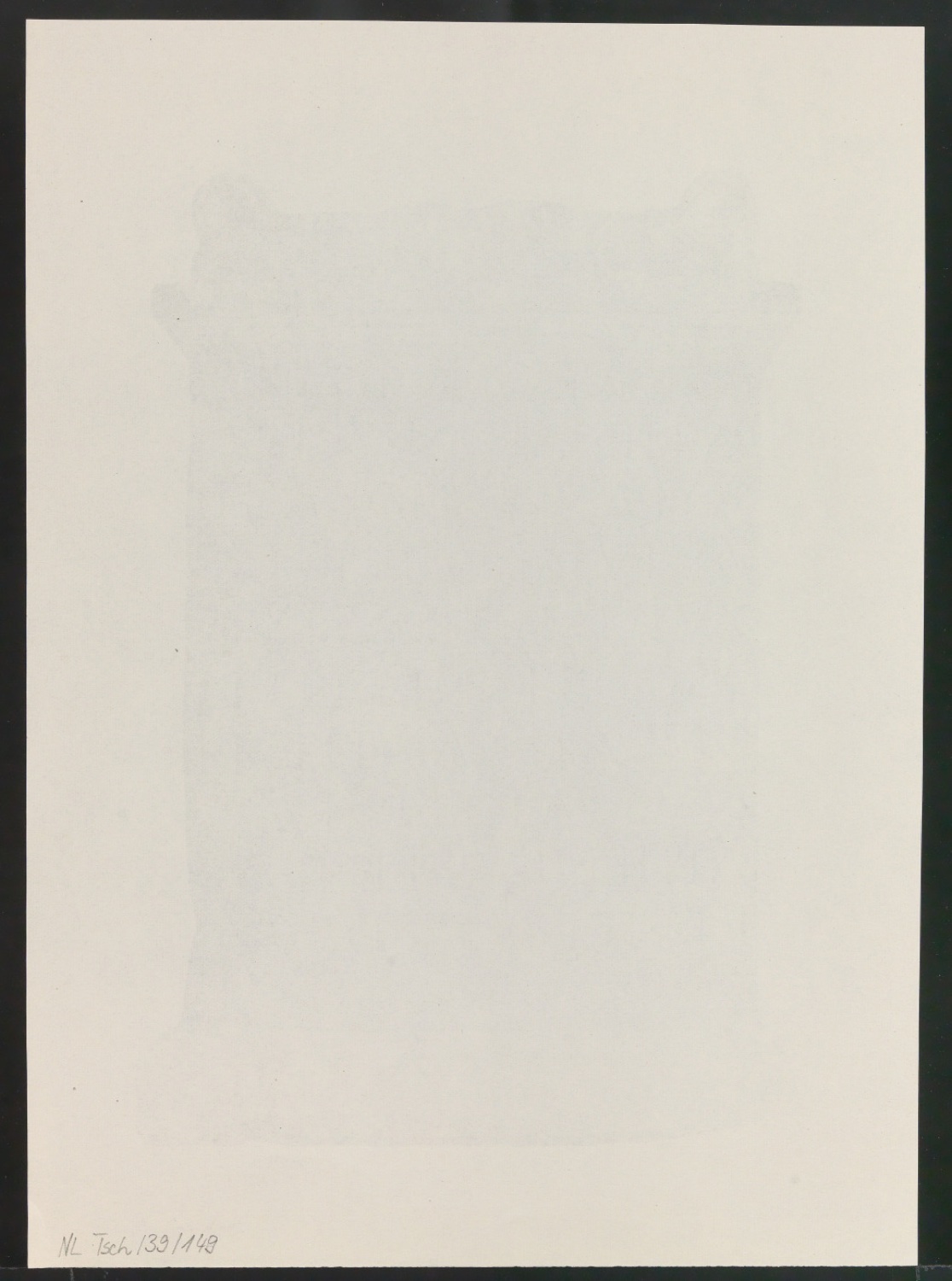 Probedrucke von Bildtafeln für Meisterbuch der Schrift — Blatt 42