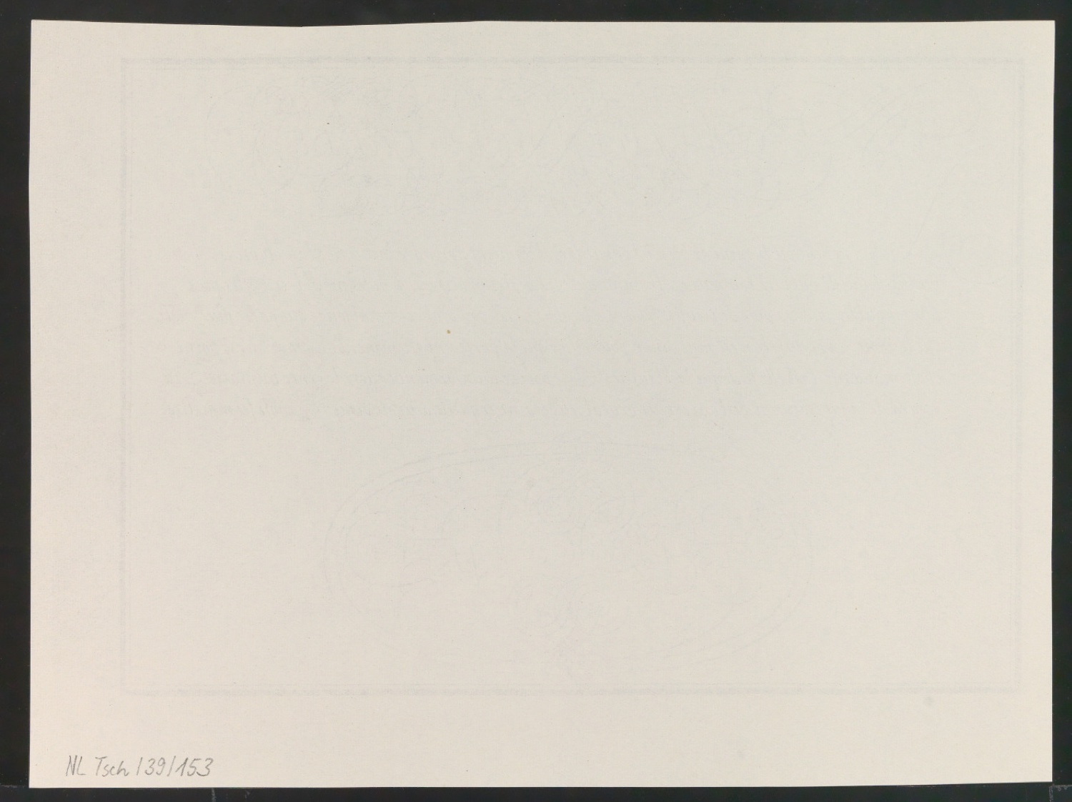 Probedrucke von Bildtafeln für Meisterbuch der Schrift — Blatt 50