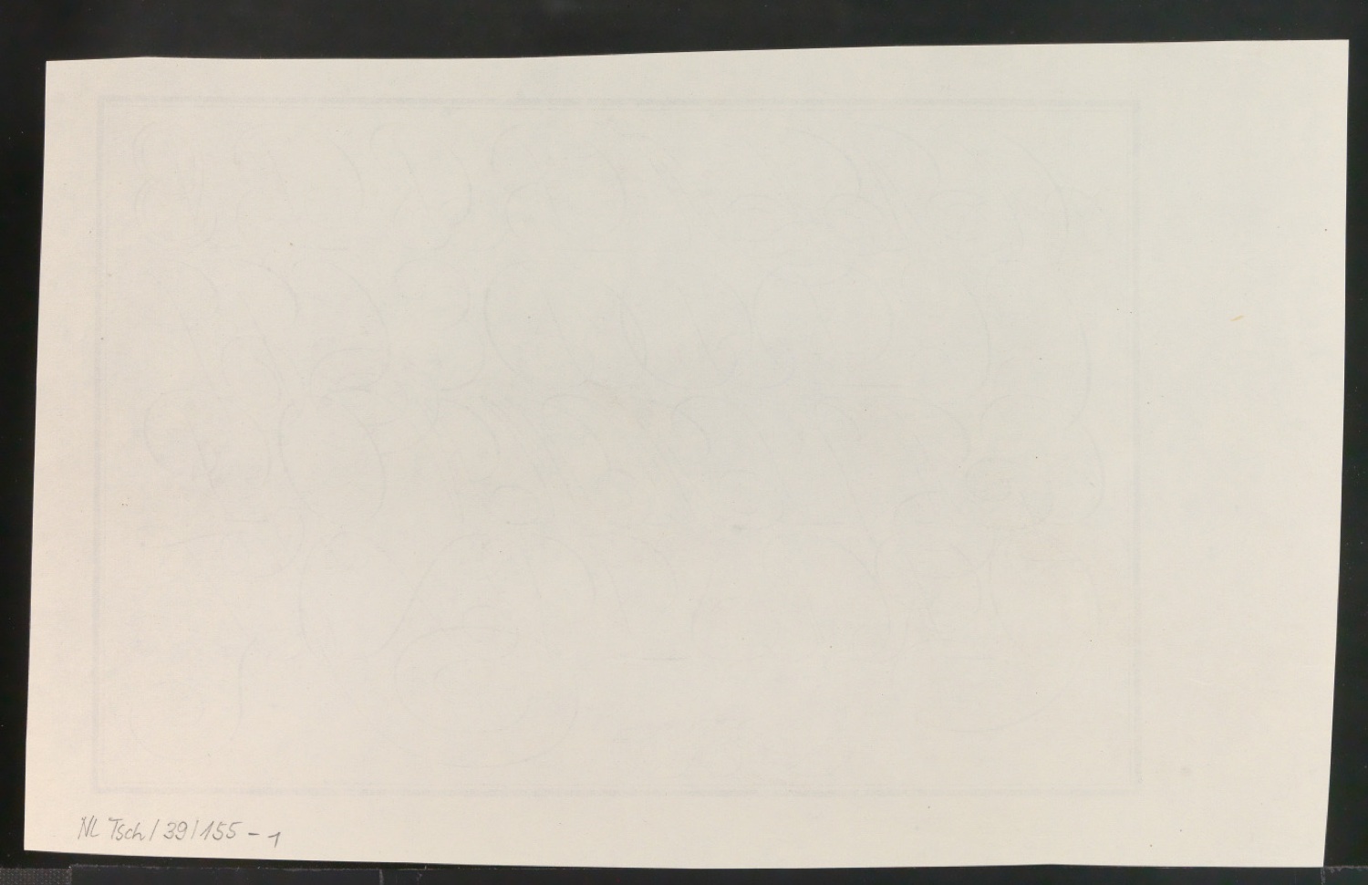 Probedrucke von Bildtafeln für Meisterbuch der Schrift — Blatt 56