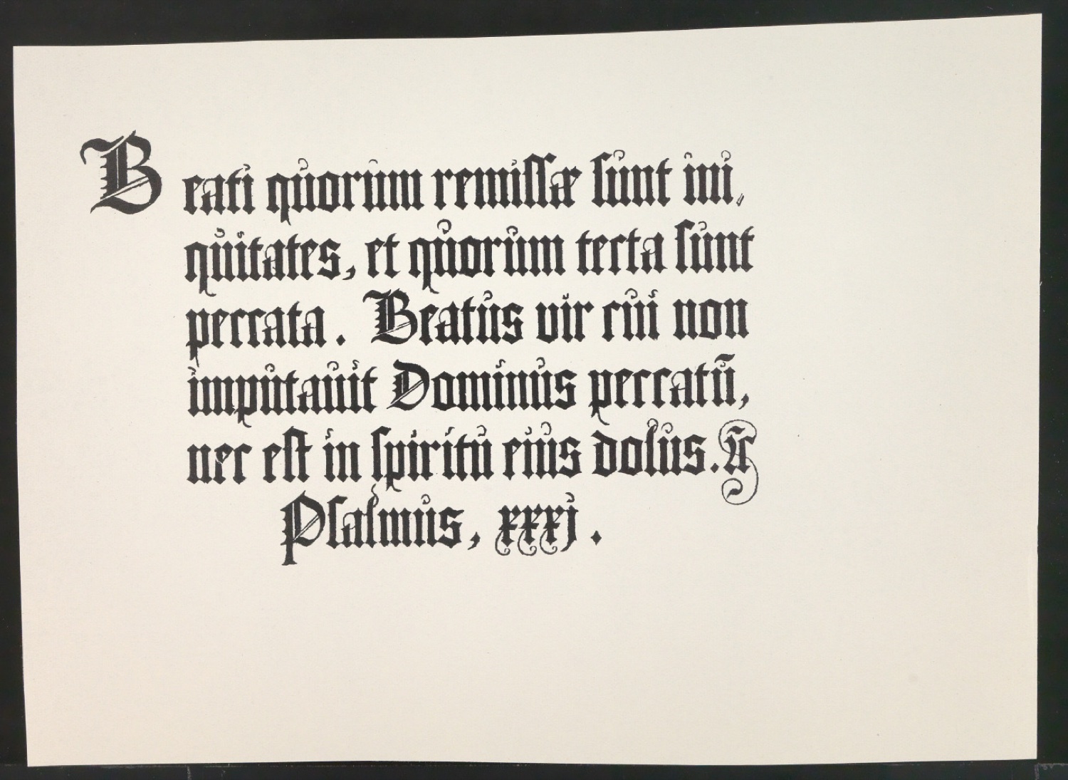 Probedrucke von Bildtafeln für Meisterbuch der Schrift — Blatt 59