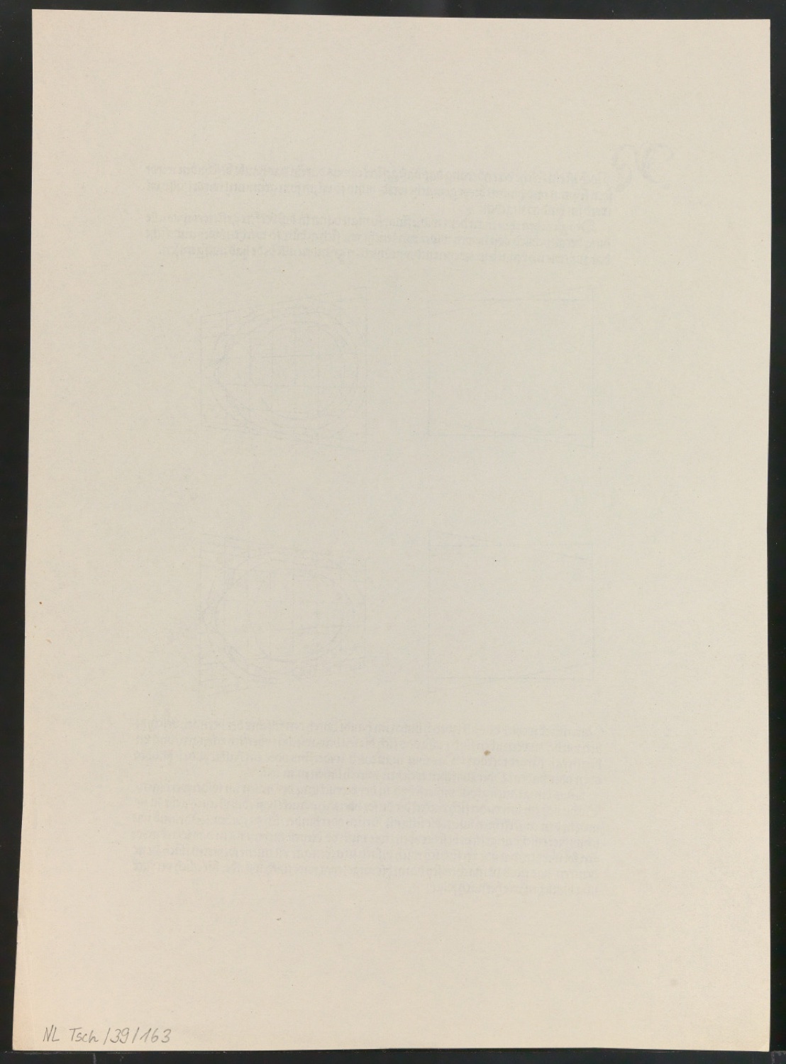 Probedrucke von Bildtafeln für Meisterbuch der Schrift — Blatt 74