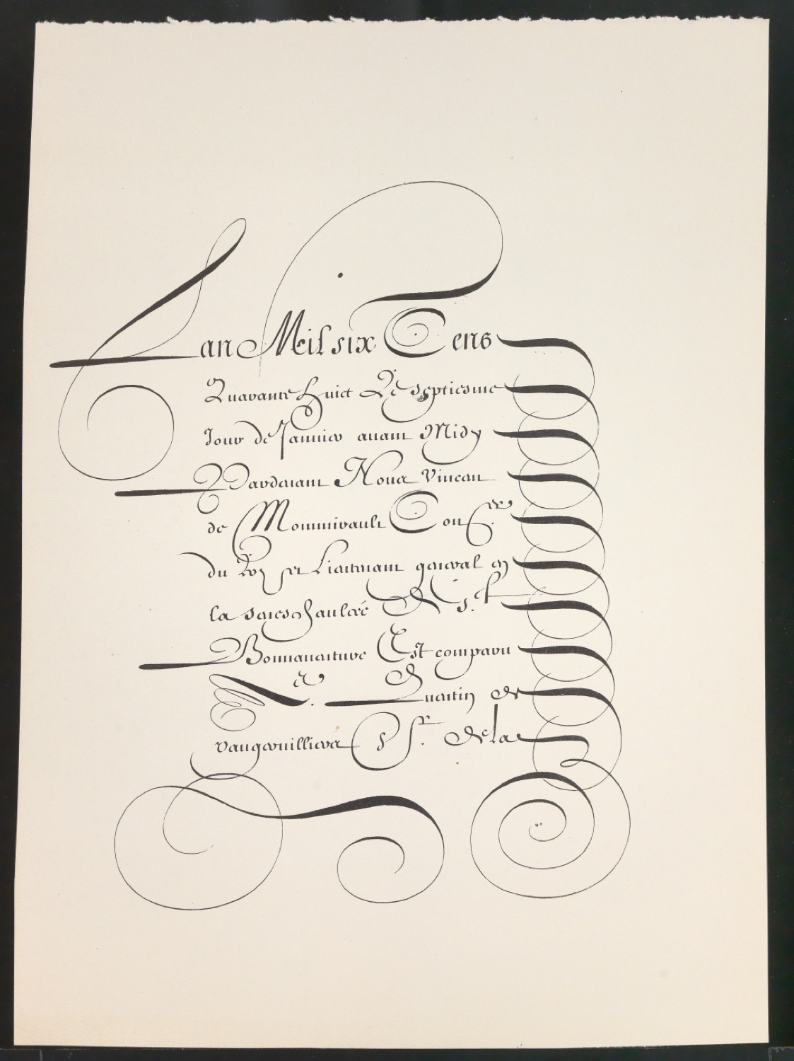 Probedrucke von Bildtafeln für Meisterbuch der Schrift — Blatt 77