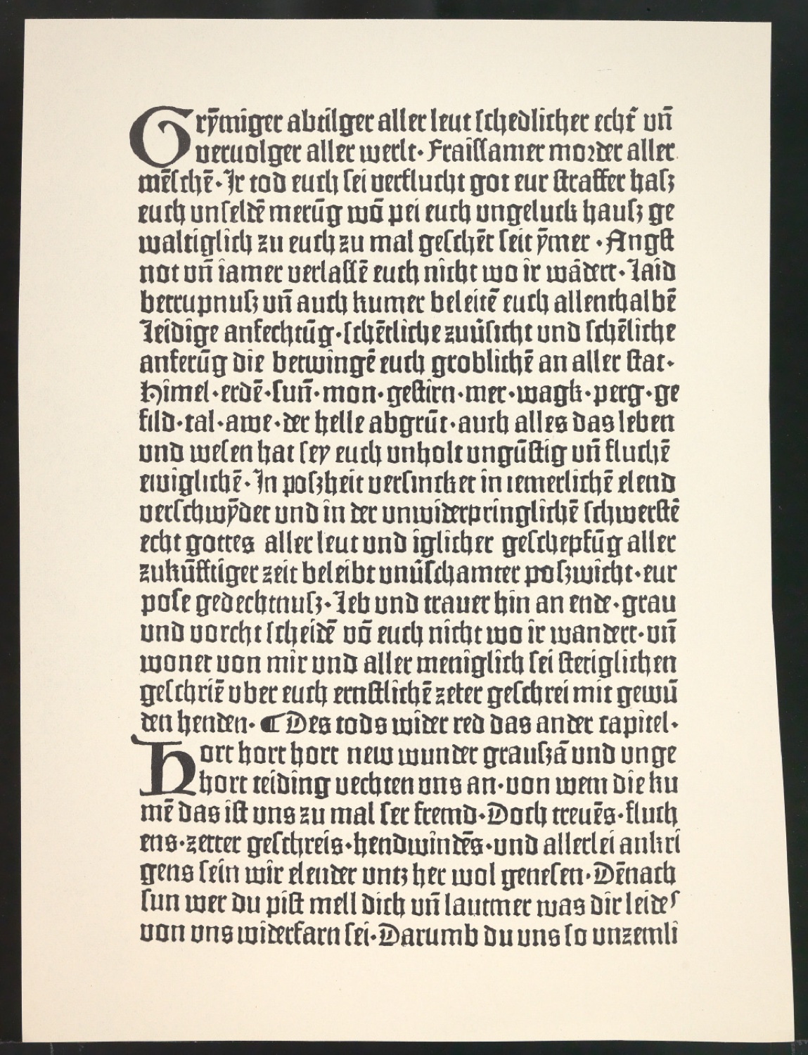Probedrucke von Bildtafeln für Meisterbuch der Schrift — Blatt 79