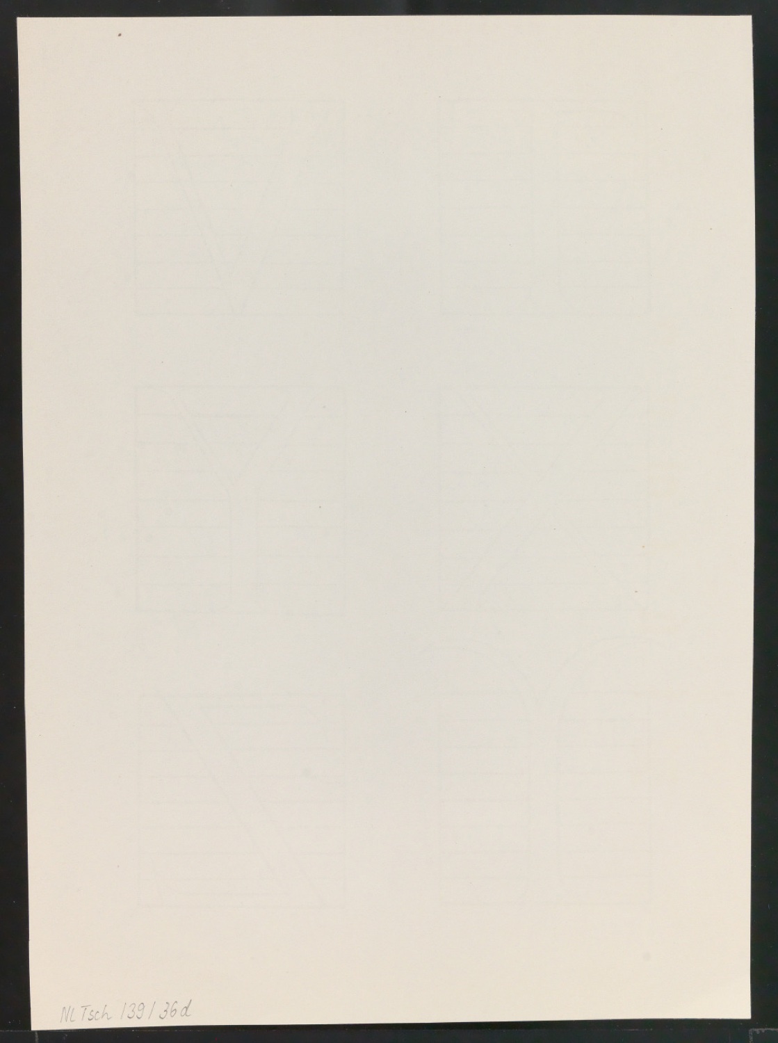 Probedrucke einer Bildtafel nach Vespasiano Amphiareo für Meisterbuch der Schrift — Blatt 8