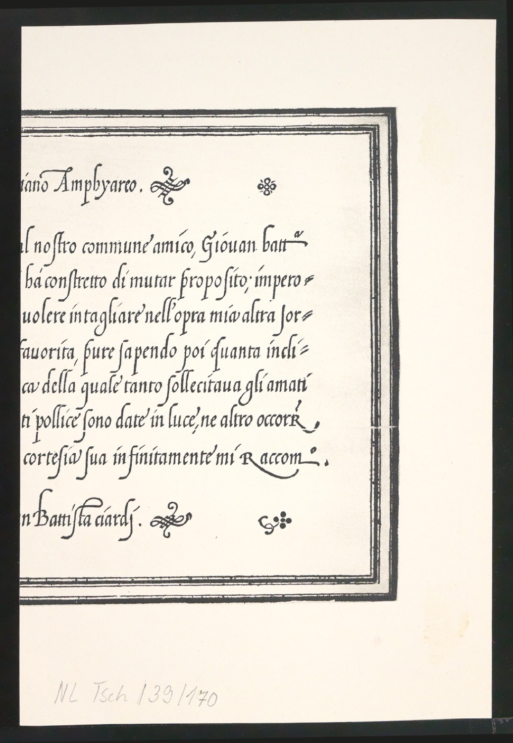 Probedrucke von Bildtafeln für Meisterbuch der Schrift — Blatt 8