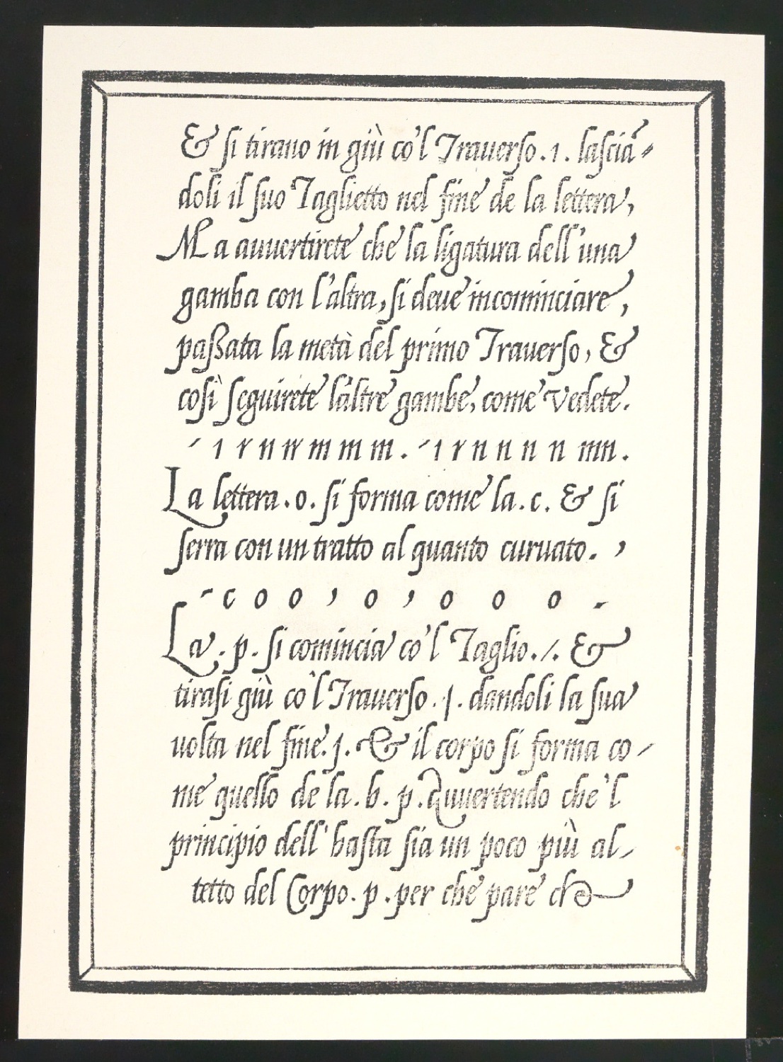 Probedrucke von Bildtafeln für Meisterbuch der Schrift — Blatt 25