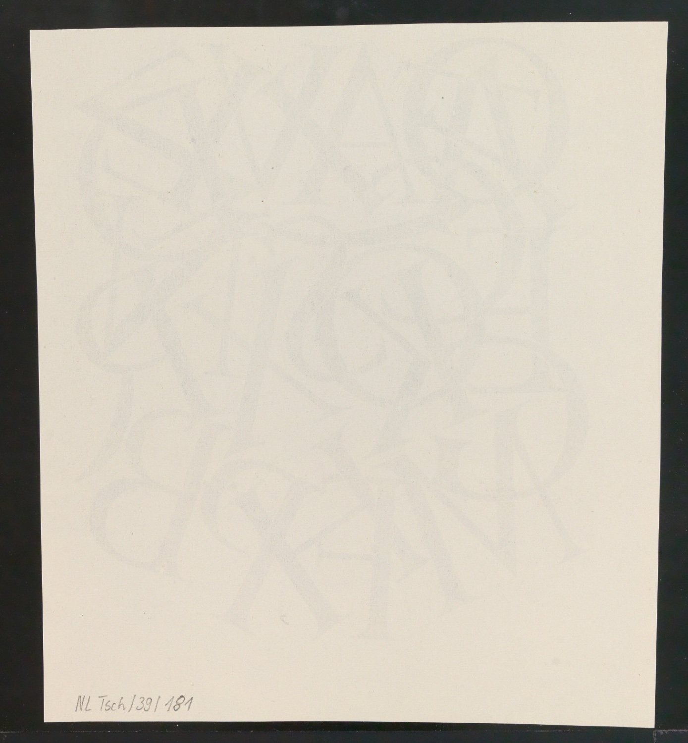 Probedrucke von Bildtafeln für Meisterbuch der Schrift — Blatt 32