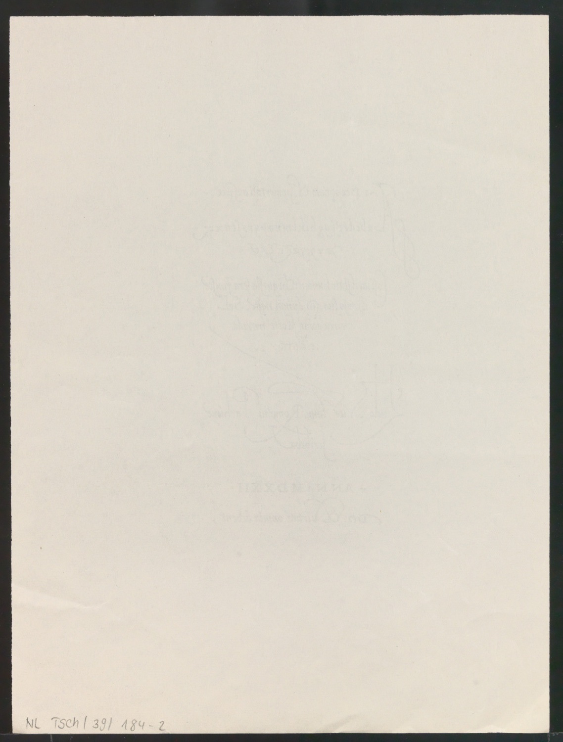 Probedrucke von Bildtafeln für Meisterbuch der Schrift — Blatt 38