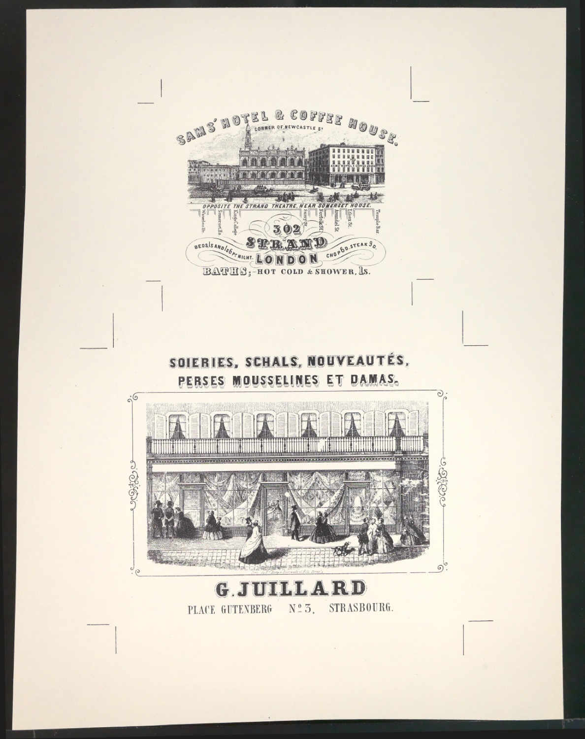 Probedrucke von Bildtafeln für Meisterbuch der Schrift — Blatt 41
