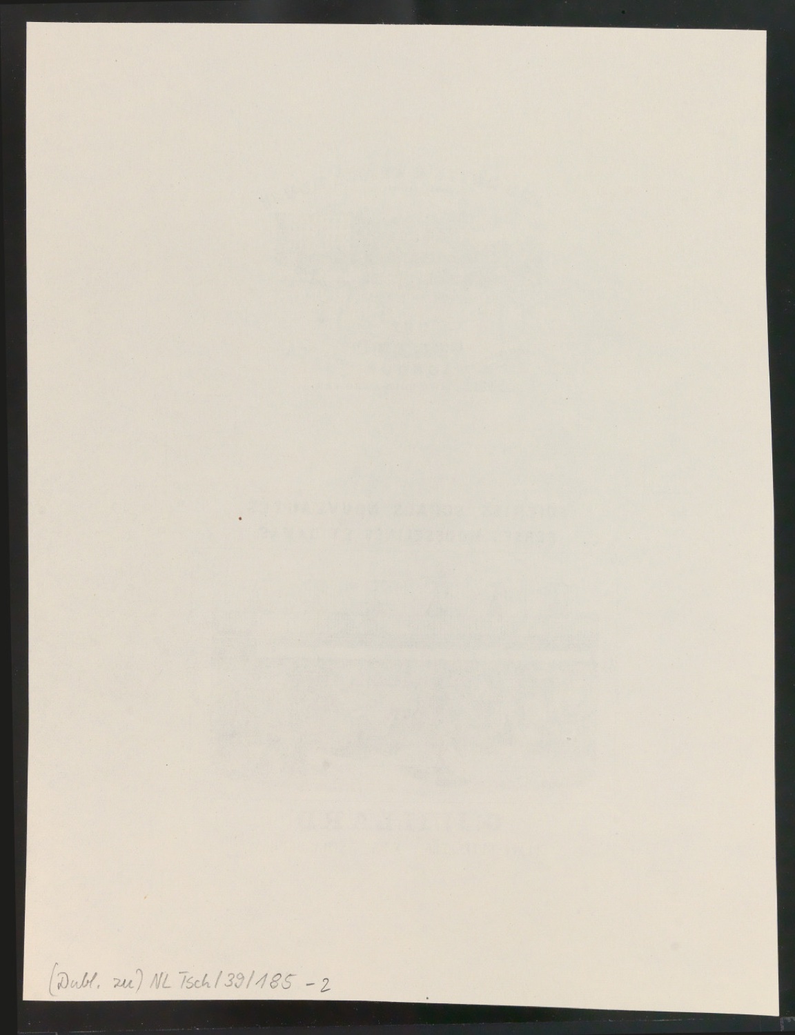 Probedrucke von Bildtafeln für Meisterbuch der Schrift — Blatt 42