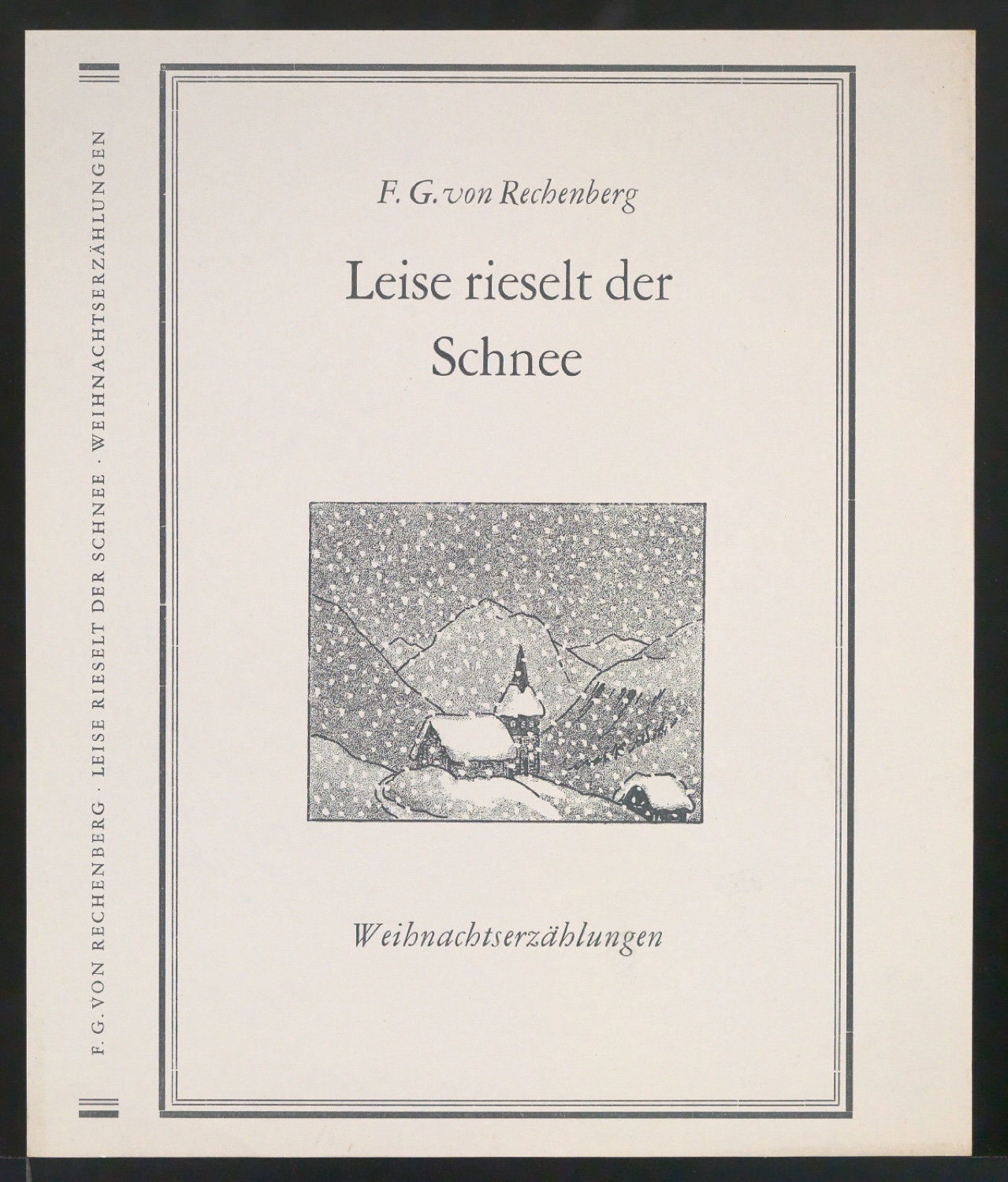 Probedrucke für den Schutzumschlag von Leise rieselt der Schnee — Blatt 3