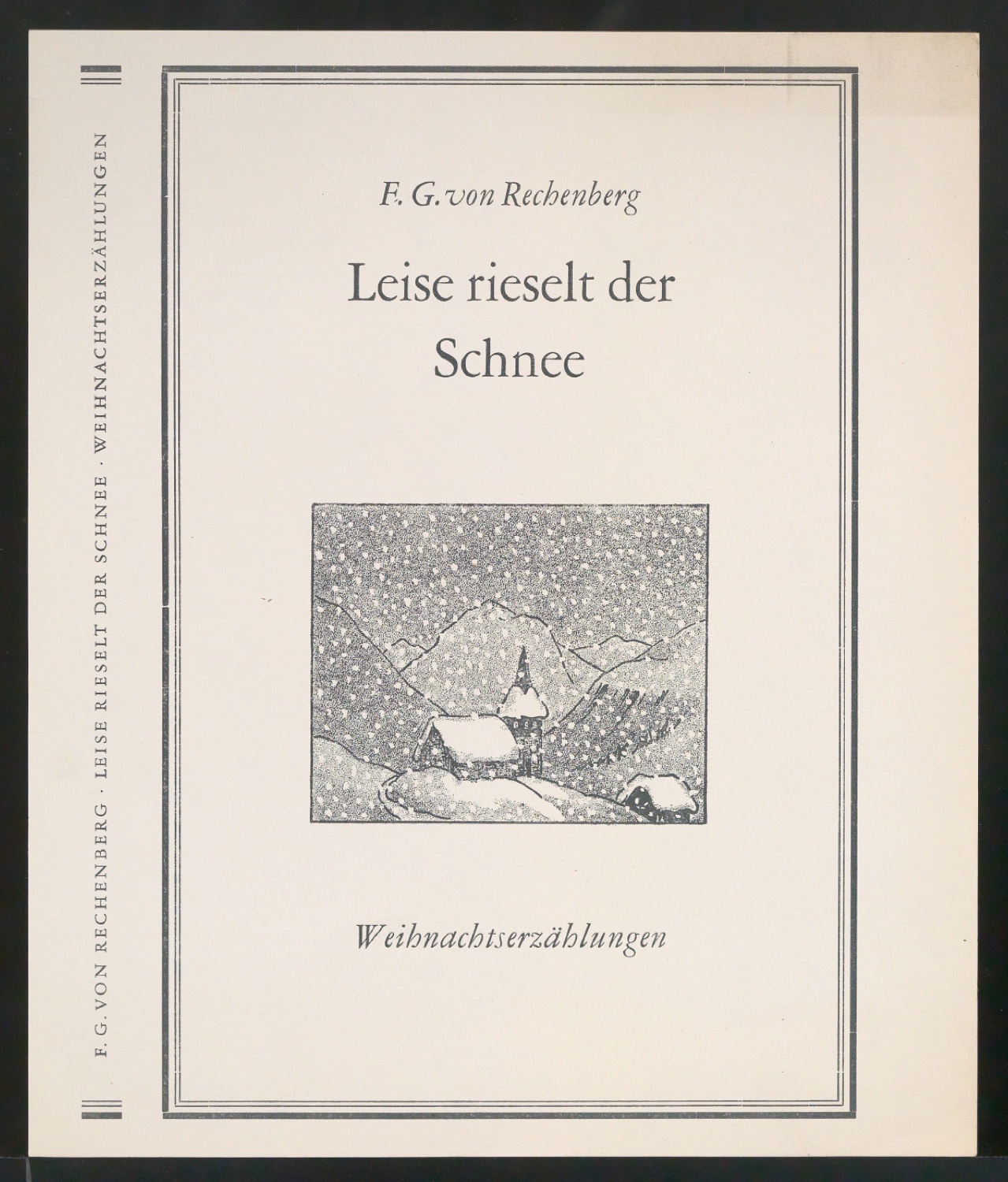 Probedrucke für den Schutzumschlag von Leise rieselt der Schnee — Blatt 5