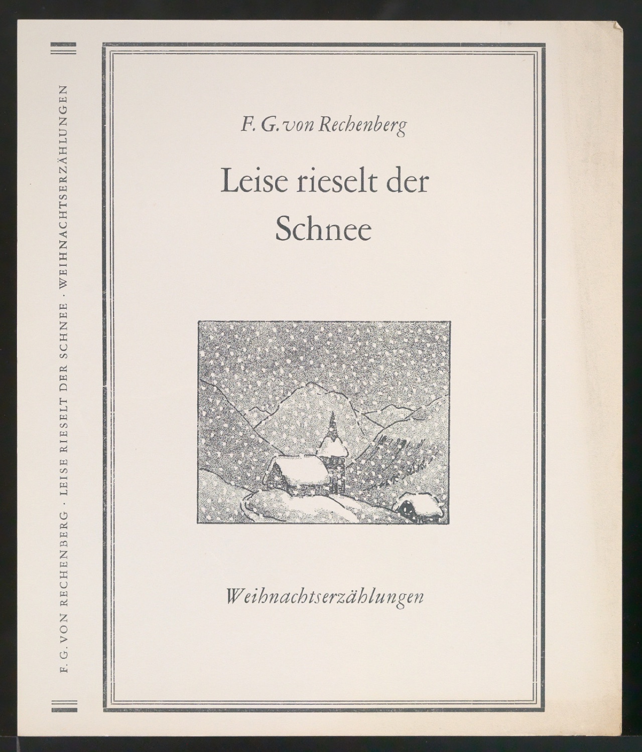 Probedrucke für den Schutzumschlag von Leise rieselt der Schnee — Blatt 7
