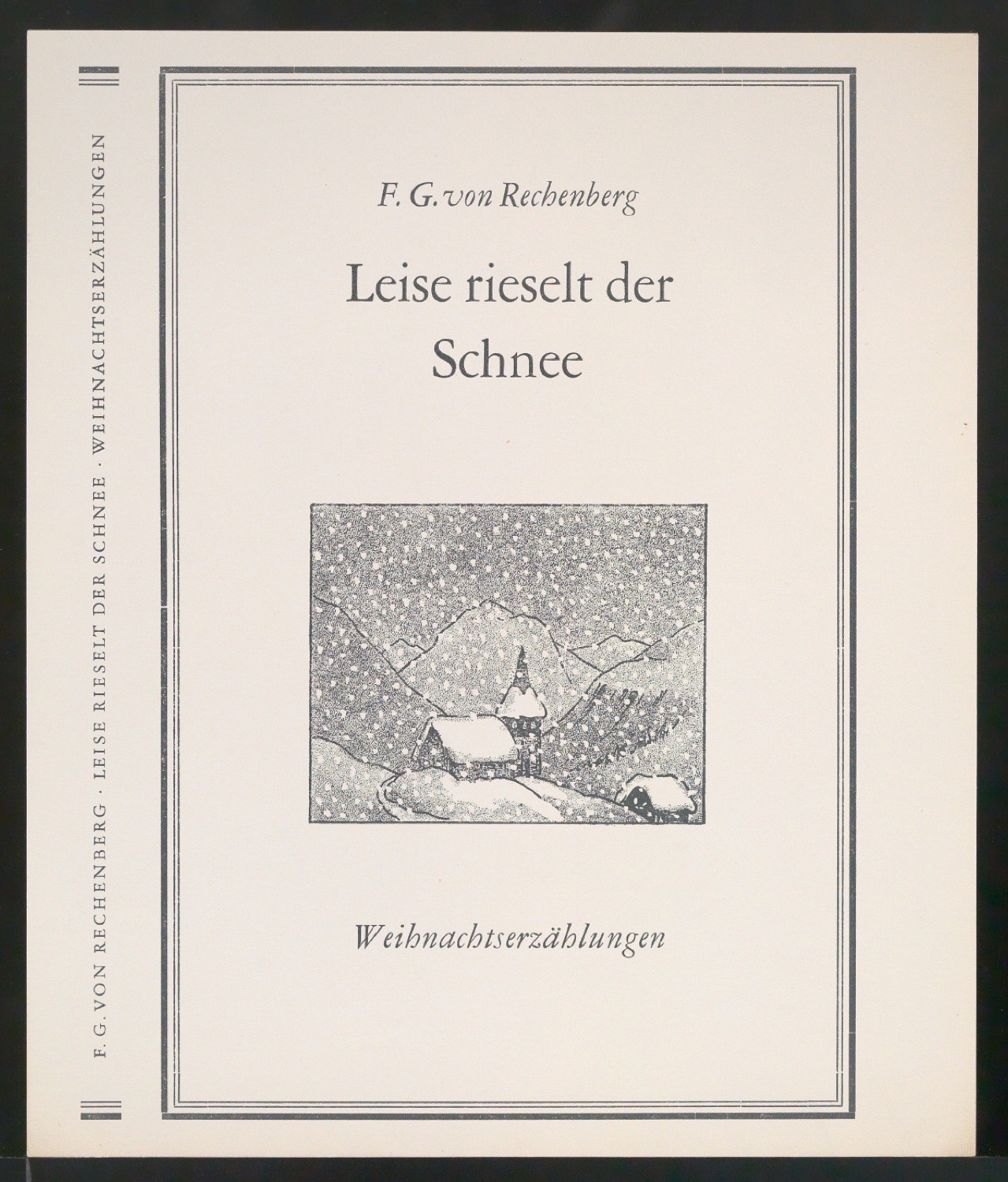 Probedrucke für den Schutzumschlag von Leise rieselt der Schnee — Blatt 9