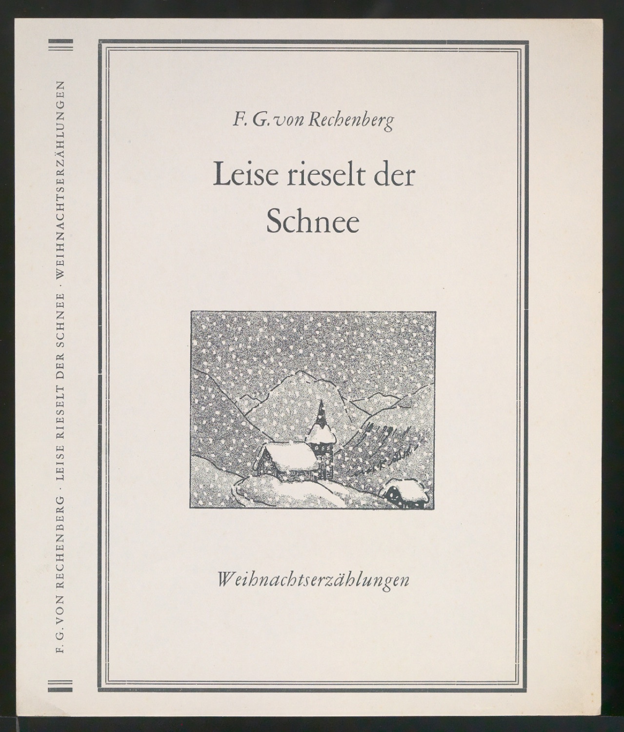 Probedrucke für den Schutzumschlag von Leise rieselt der Schnee — Blatt 11